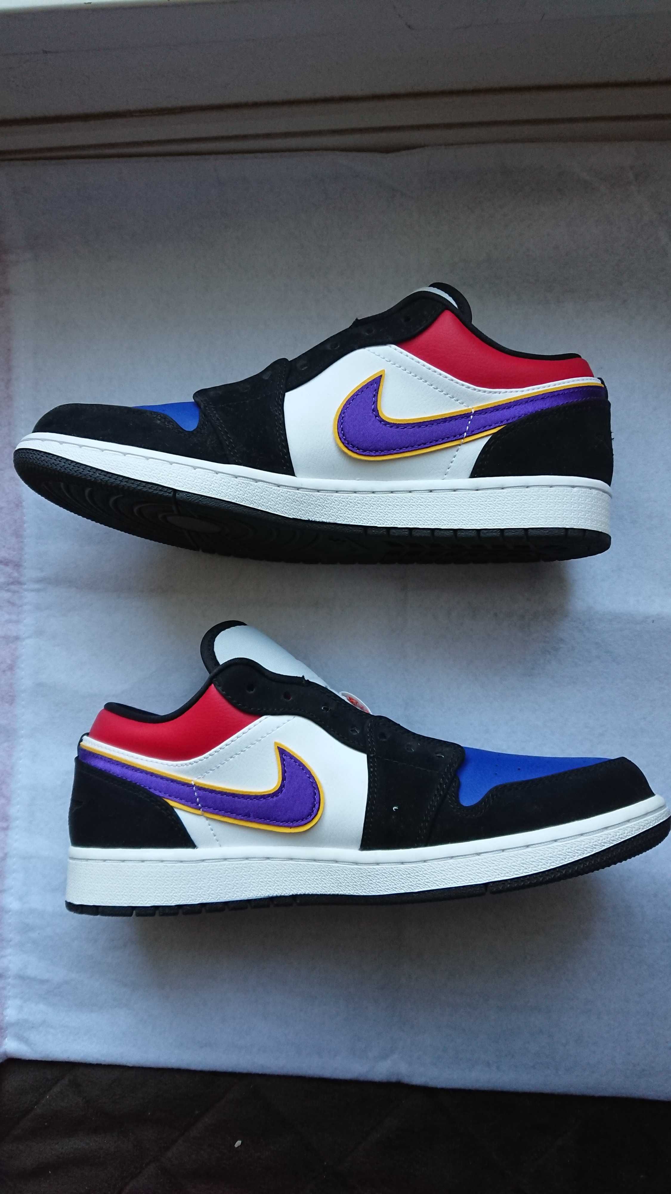 NIKE AIR JORDAN 1 LOW "LAKERS TOP 3"