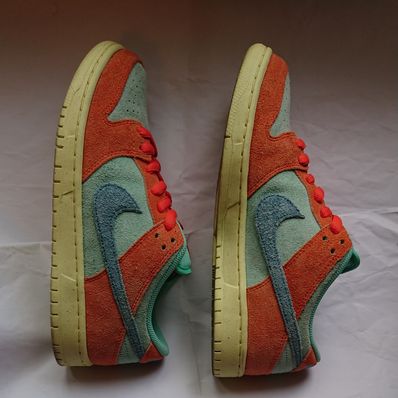 Nike SB Dunk Low Pro PRM "Orange and Emerald Rise"