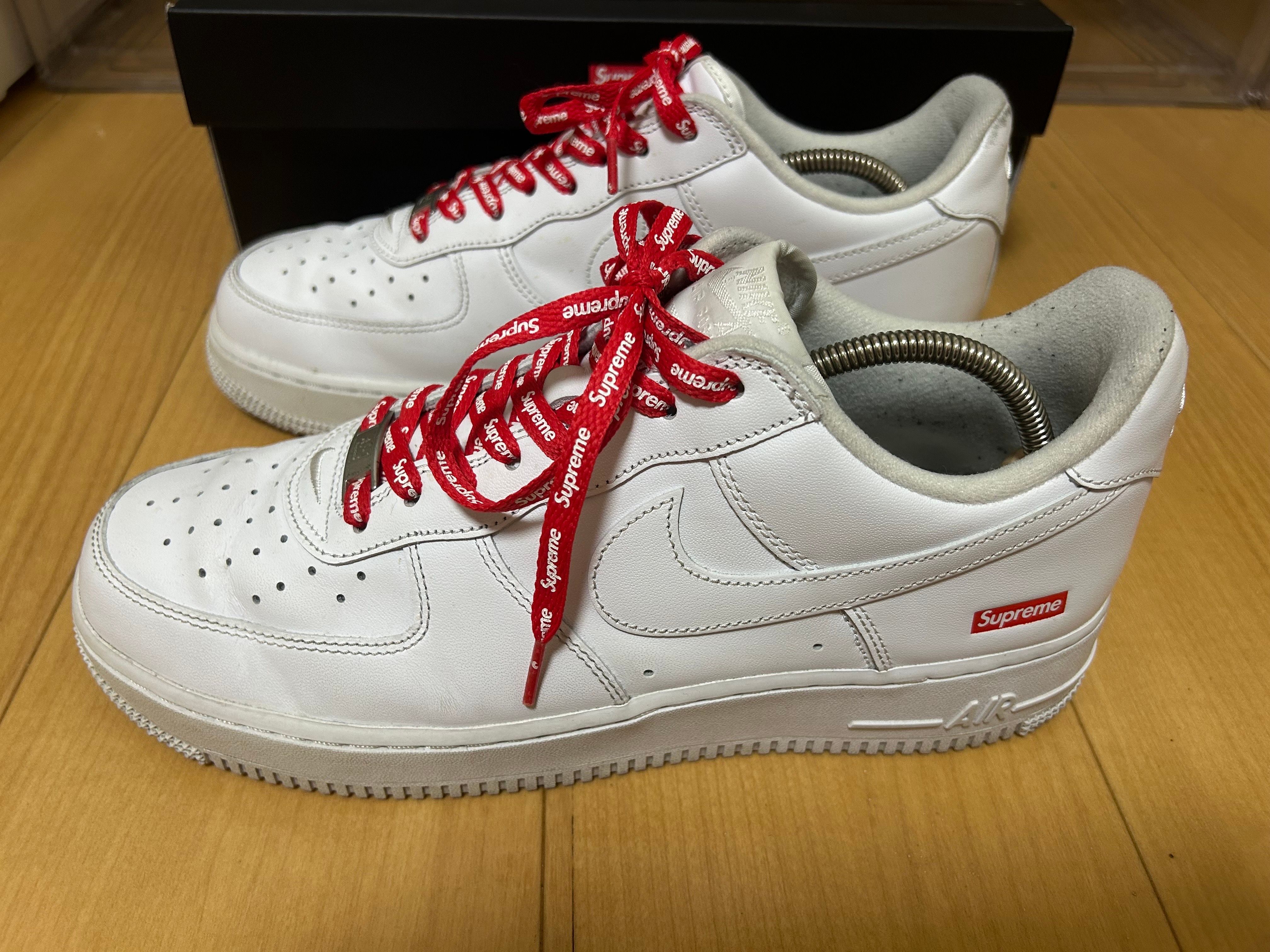 Supreme × Nike Air Force 1 Low "White"