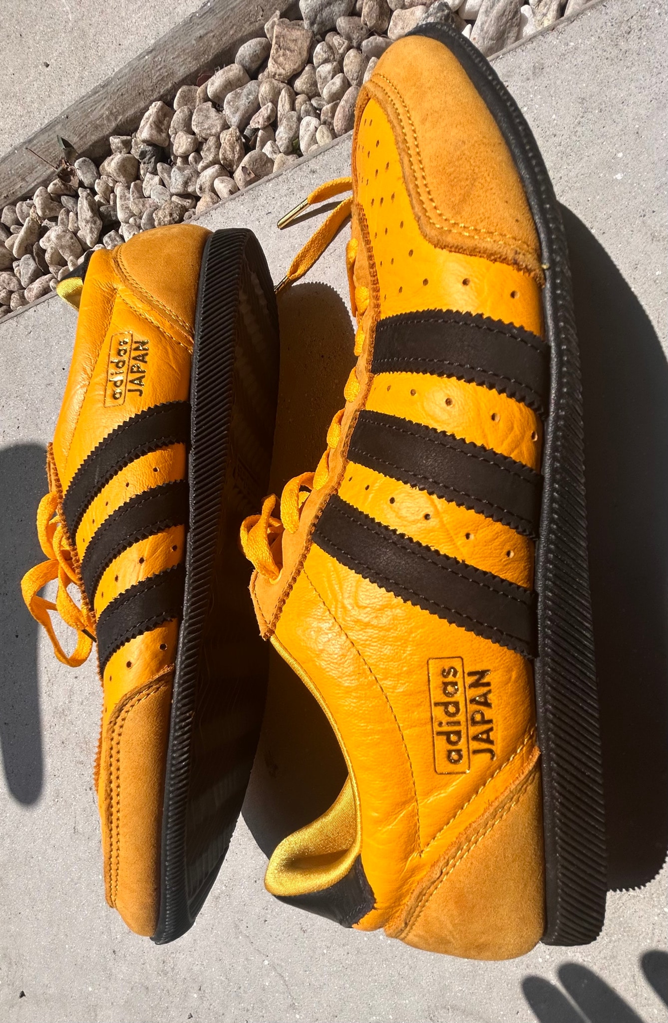 adidas Women's Japan "Core Yellow/Core Black/Gold Metallic"