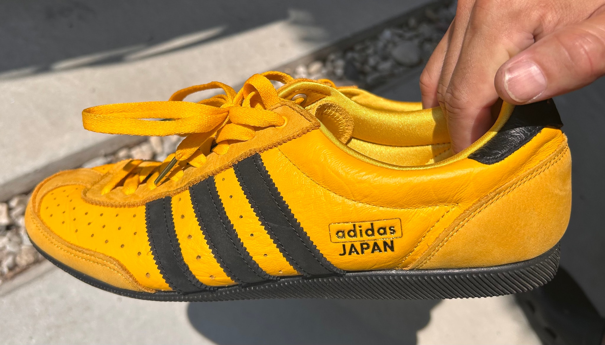adidas Women's Japan "Core Yellow/Core Black/Gold Metallic"