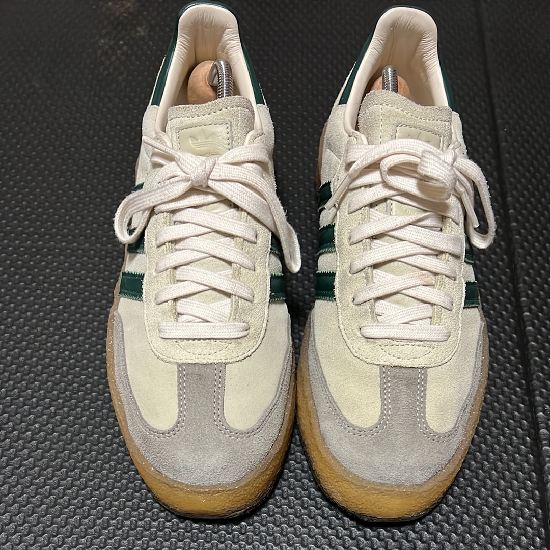 Ronnie Fieg × Clarks × adidas Samba "White/Green"
