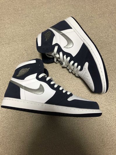 Nike Air Jordan 1 High OG CO.JP "White/Midnight Navy" (2020)(ブリーフケースなし)