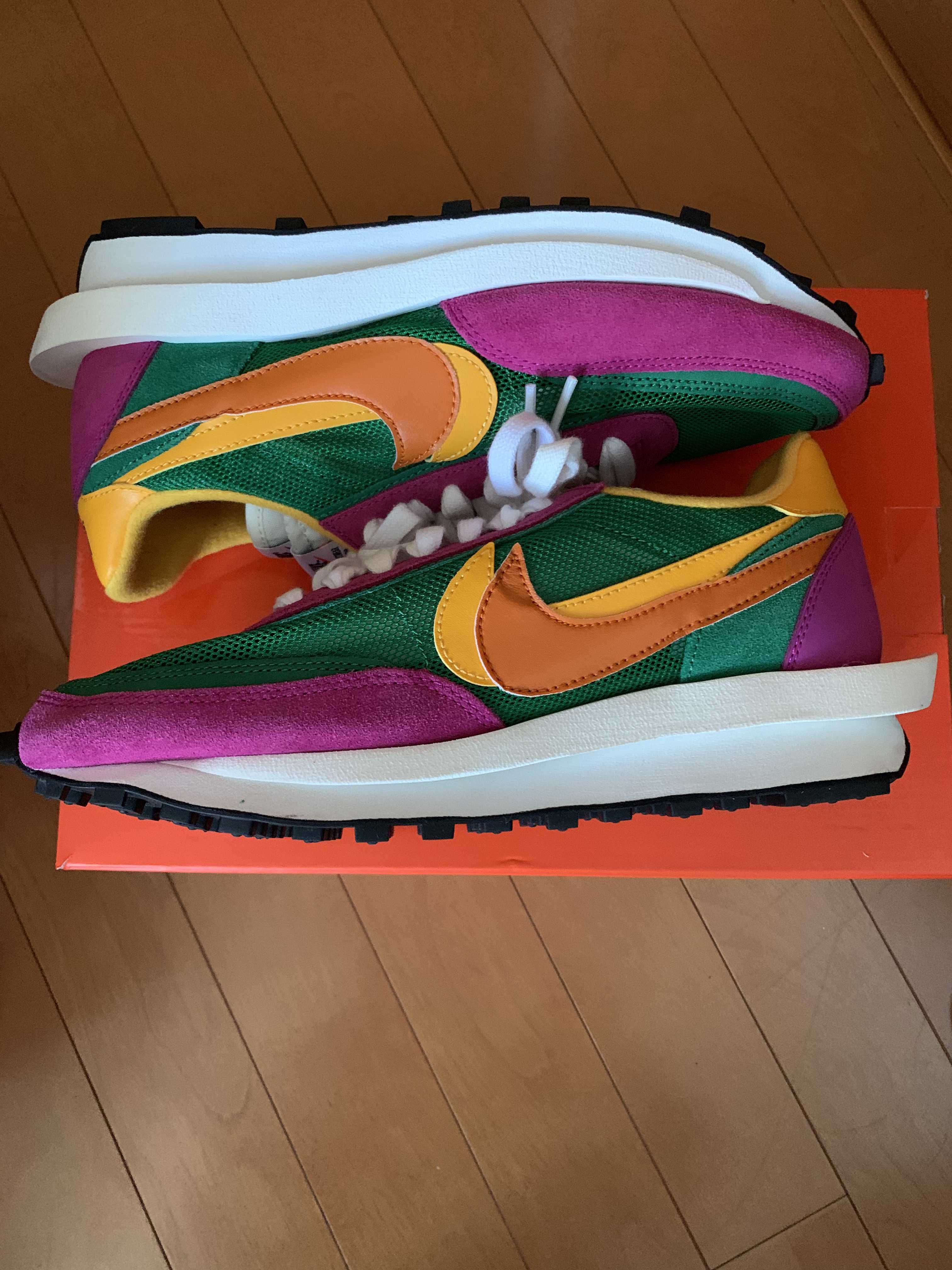 sacai × NIKE LDV WAFFLE "PINE GREEN"