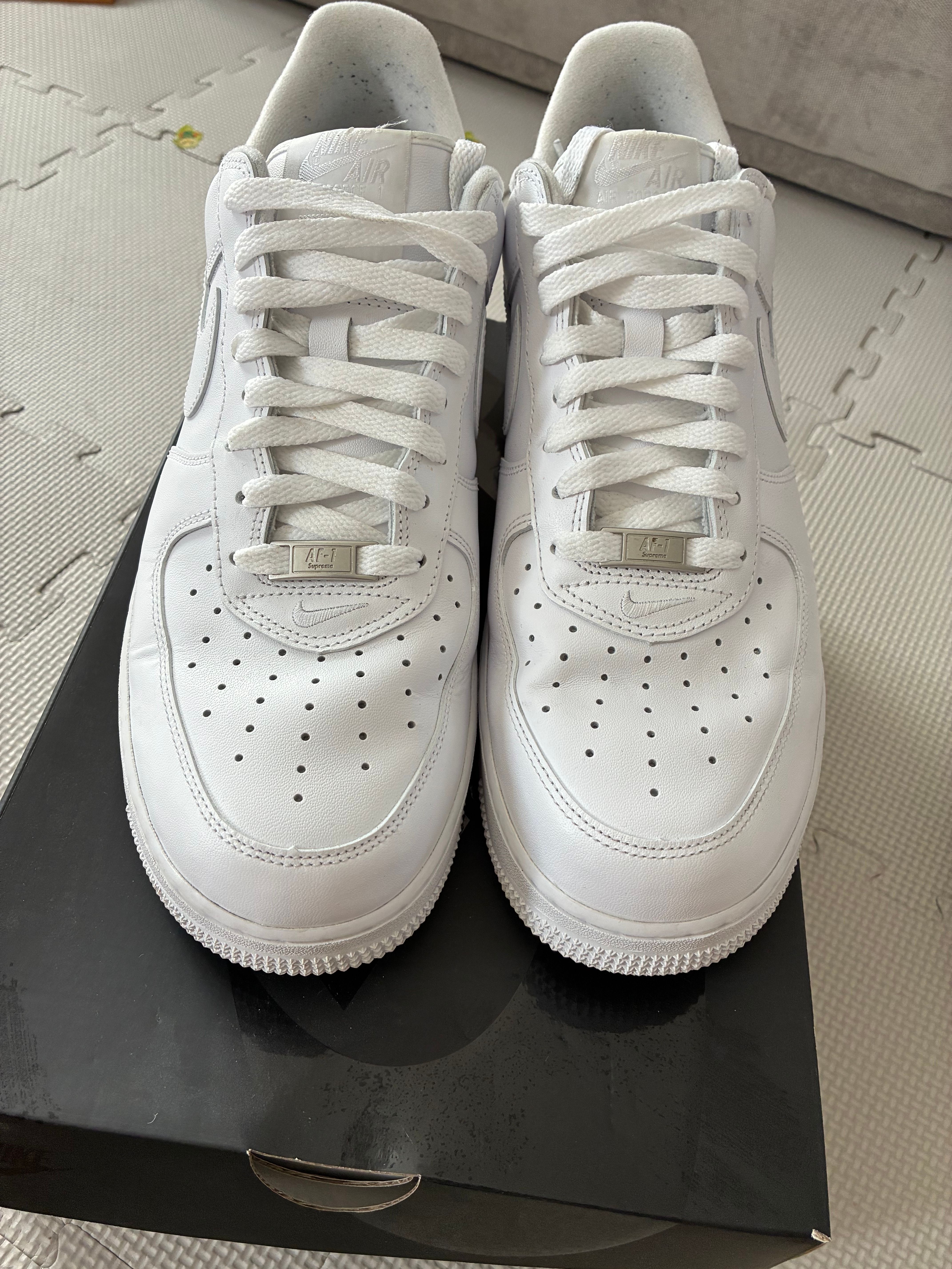 Supreme × Nike Air Force 1 Low "White"
