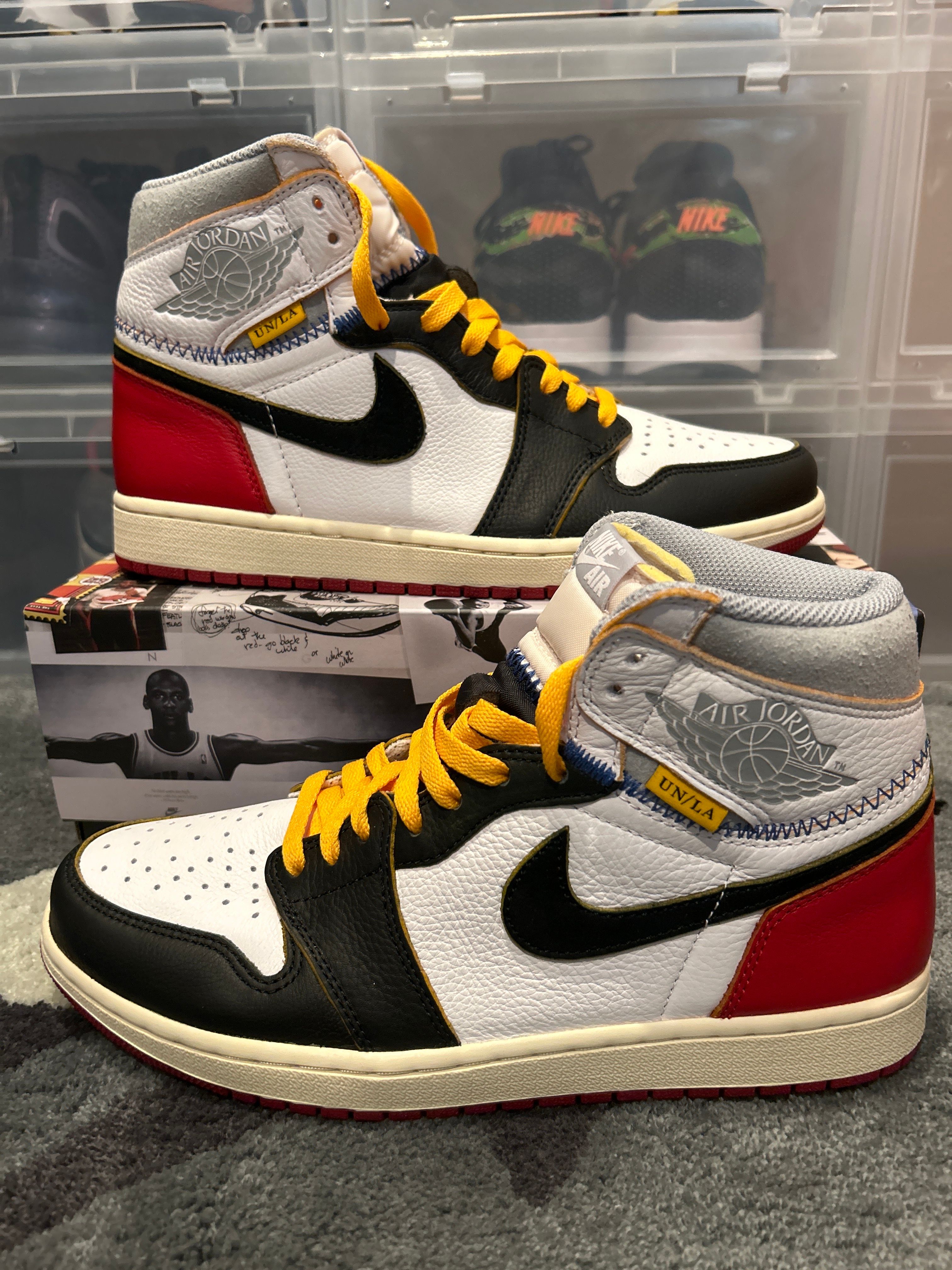 UNION × Nike Air Jordan 1 Retro High OG NRG "Varsity Red/Wolf Grey"