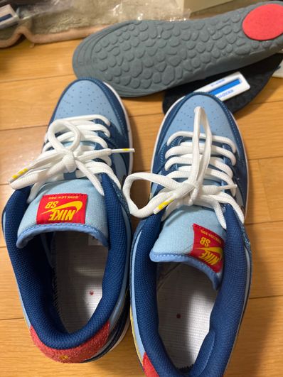 Why So Sad? × Nike SB Dunk Low "Coastal Blue/Speed Yellow-University Red"