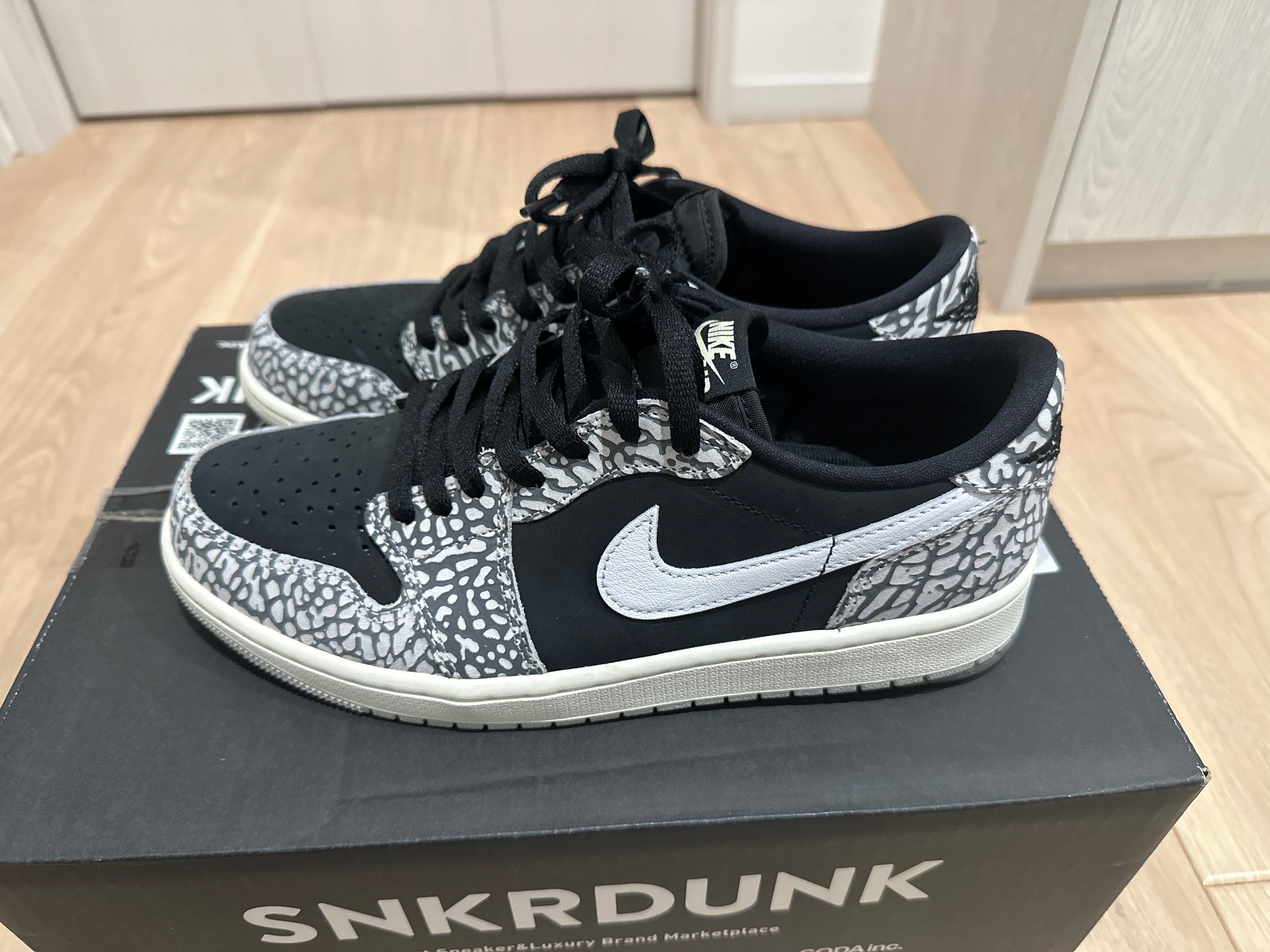 Nike Air Jordan 1 Retro Low OG "Black Cement"