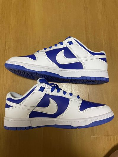 Nike Dunk Low Retro "Racer Blue and White"