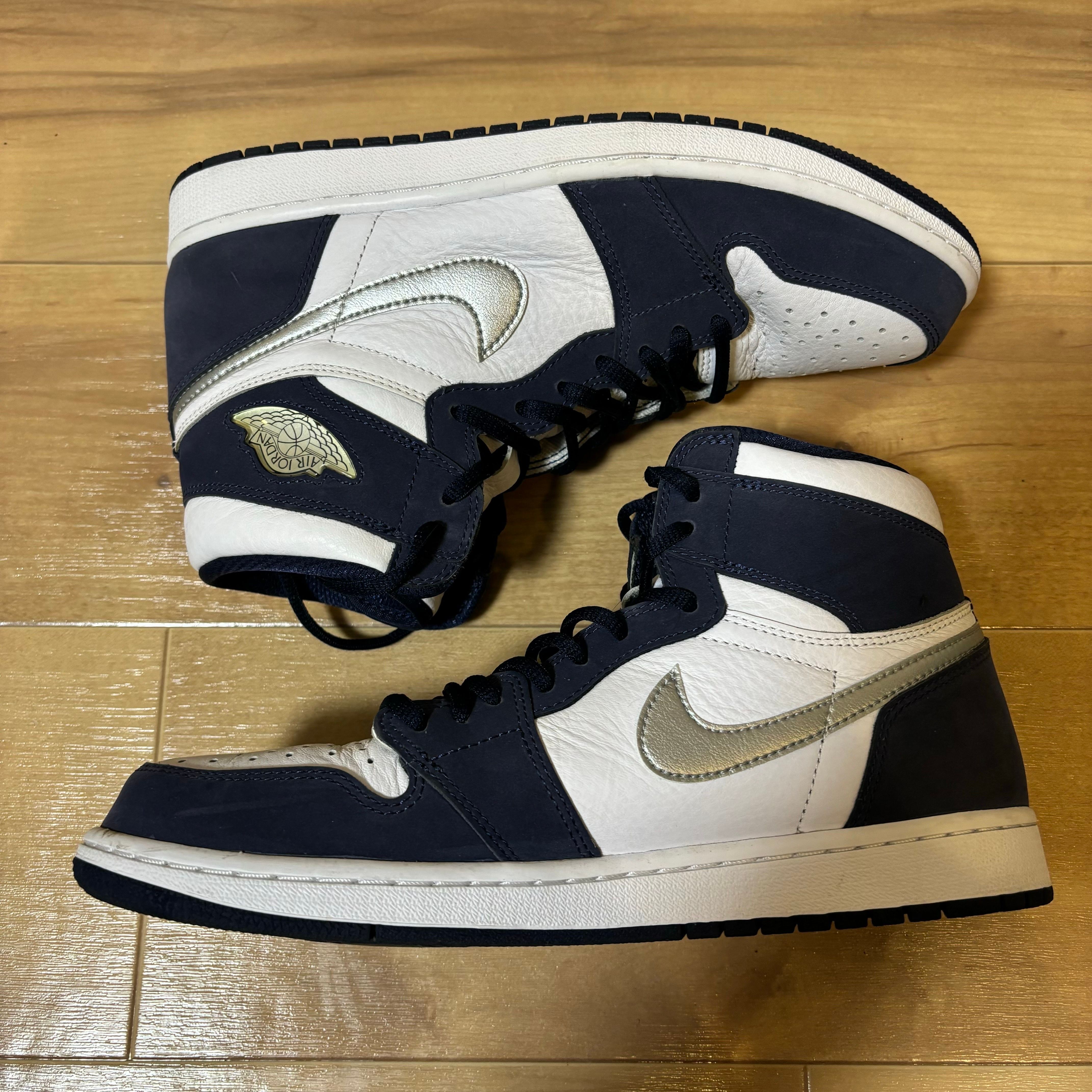 Nike Air Jordan 1 High OG CO.JP "White/Midnight Navy" (2020)(ブリーフケースなし)