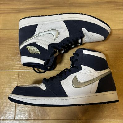 Nike Air Jordan 1 High OG CO.JP "White/Midnight Navy" (2020)(ブリーフケースなし)