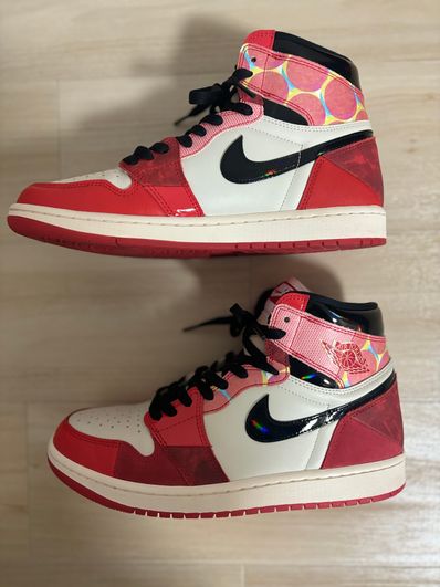 Spider-Man × Nike Air Jordan 1 Retro High OG SP "Spider-Man: Across the Spider-Verse/University Red"