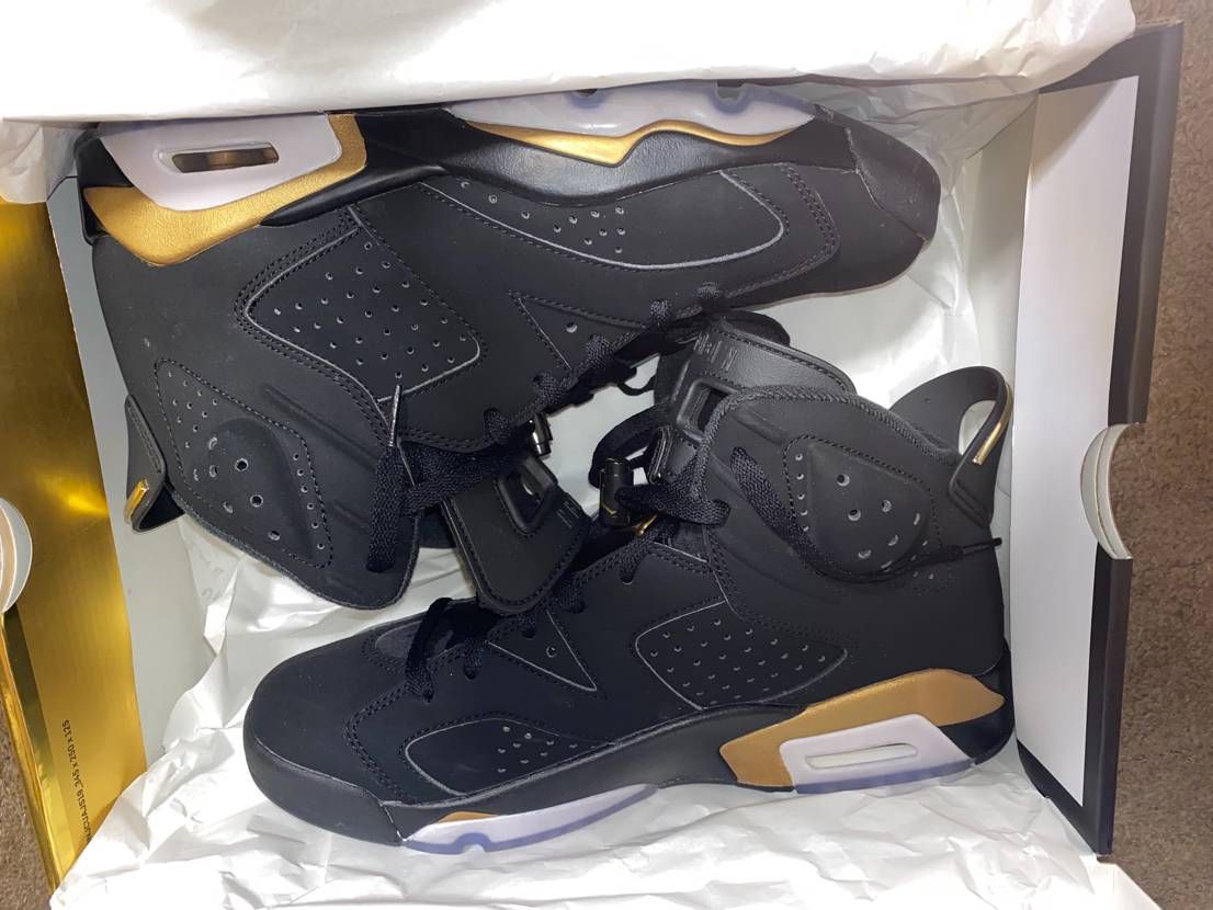Nike Air Jordan 6 DMP "Black/Metallic Gold" (2020)  
