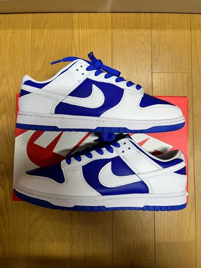 Nike Dunk Low Retro "Racer Blue and White"