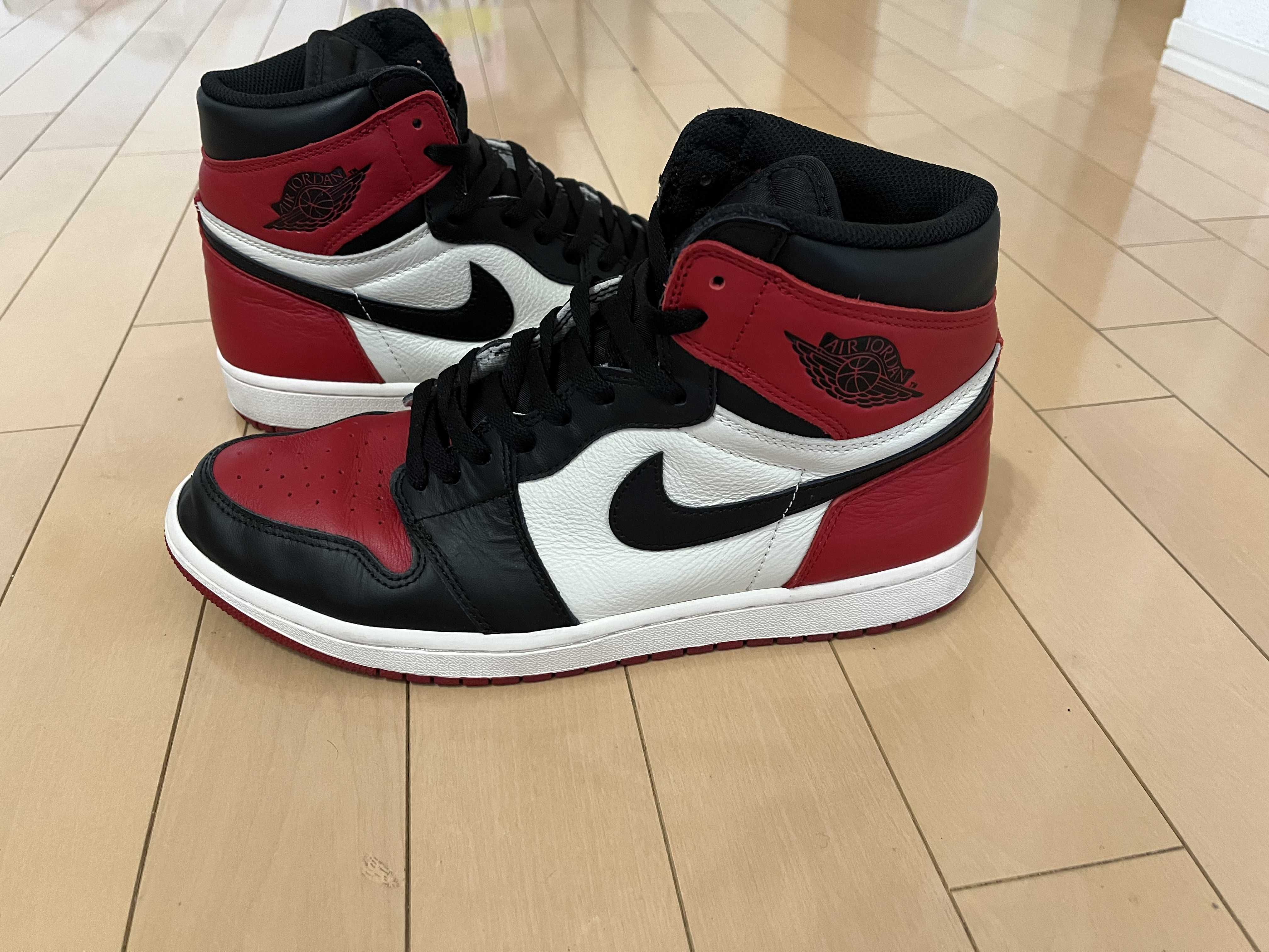 Nike Air Jordan 1 Retro High OG "Bred Toe"