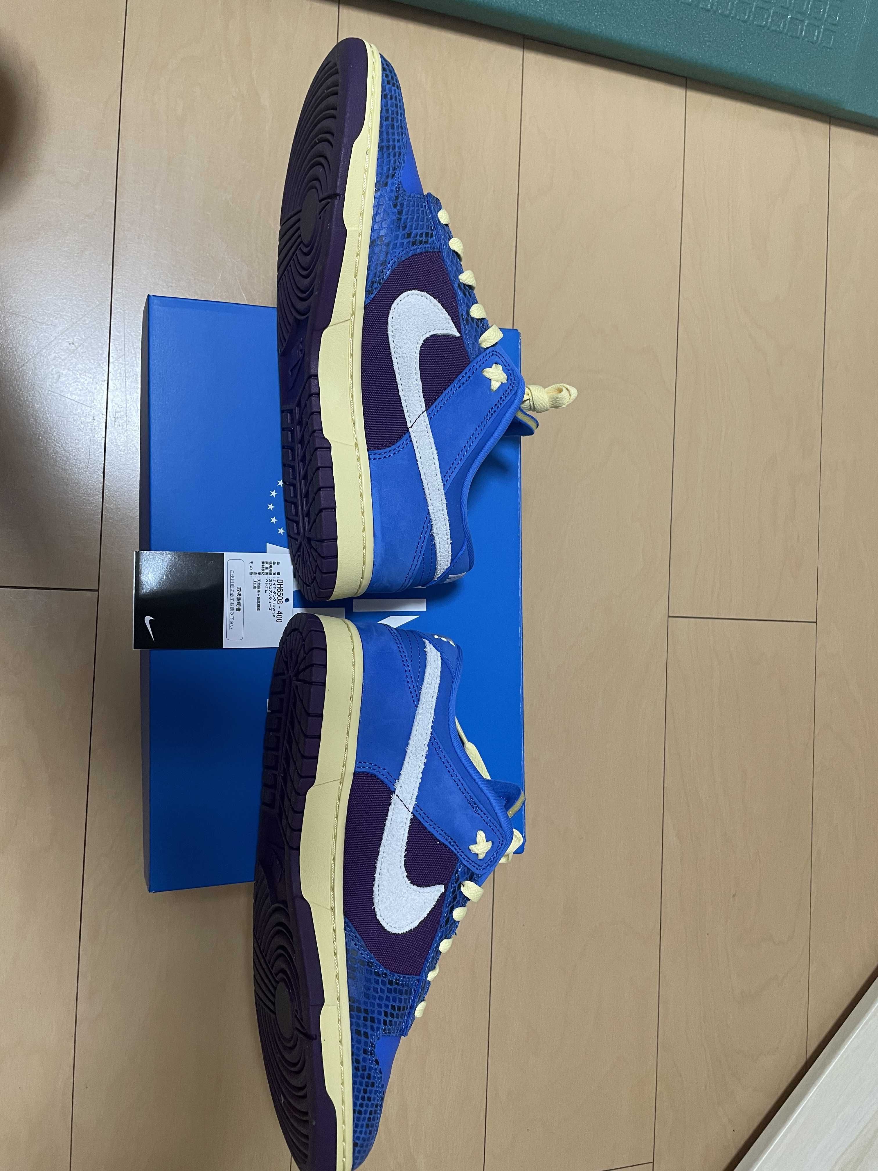 UNDEFEATED × Nike Dunk Low SP "Royal"