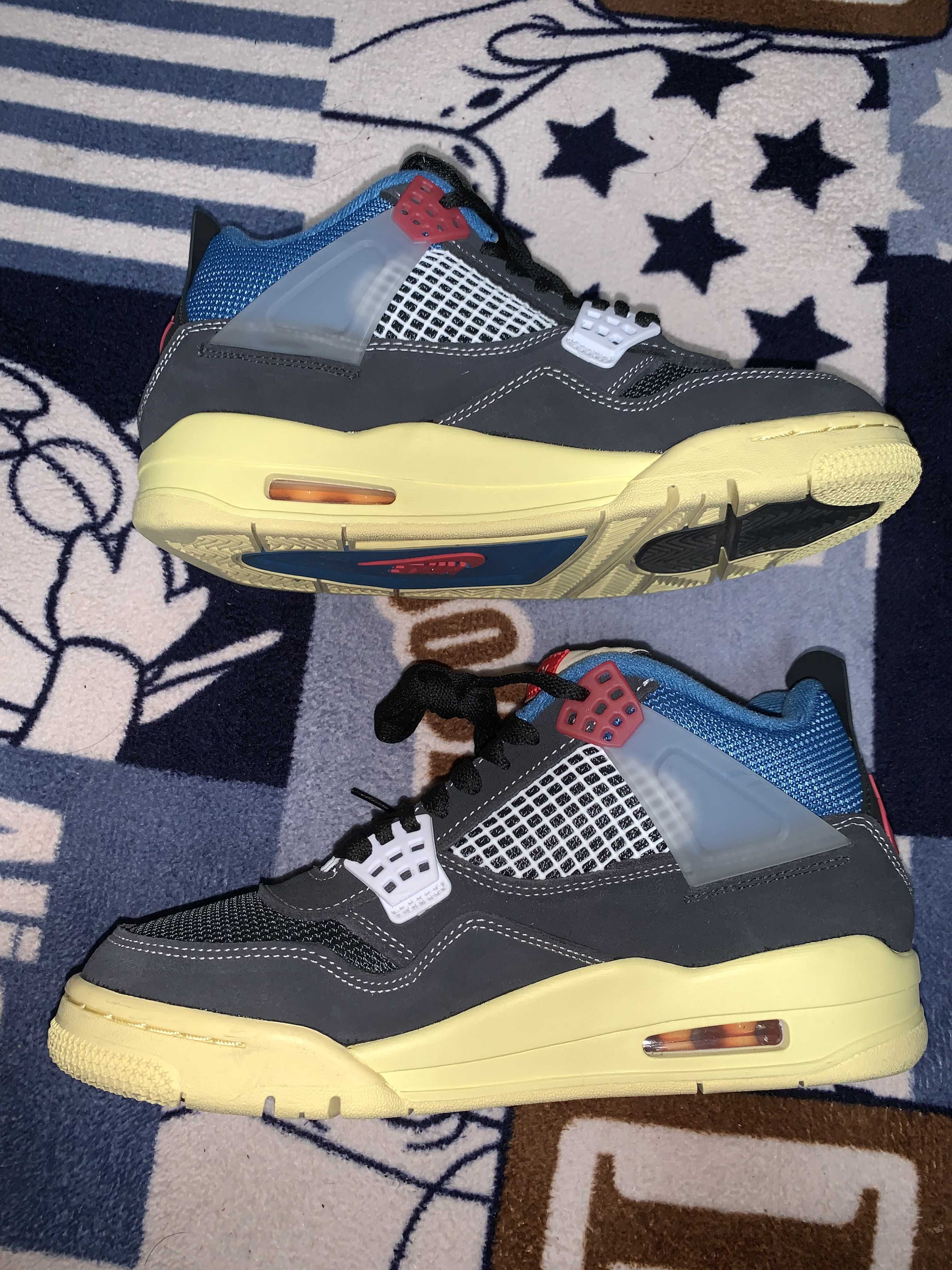 UNION × NIKE AIR JORDAN 4 "OFF NOIR"