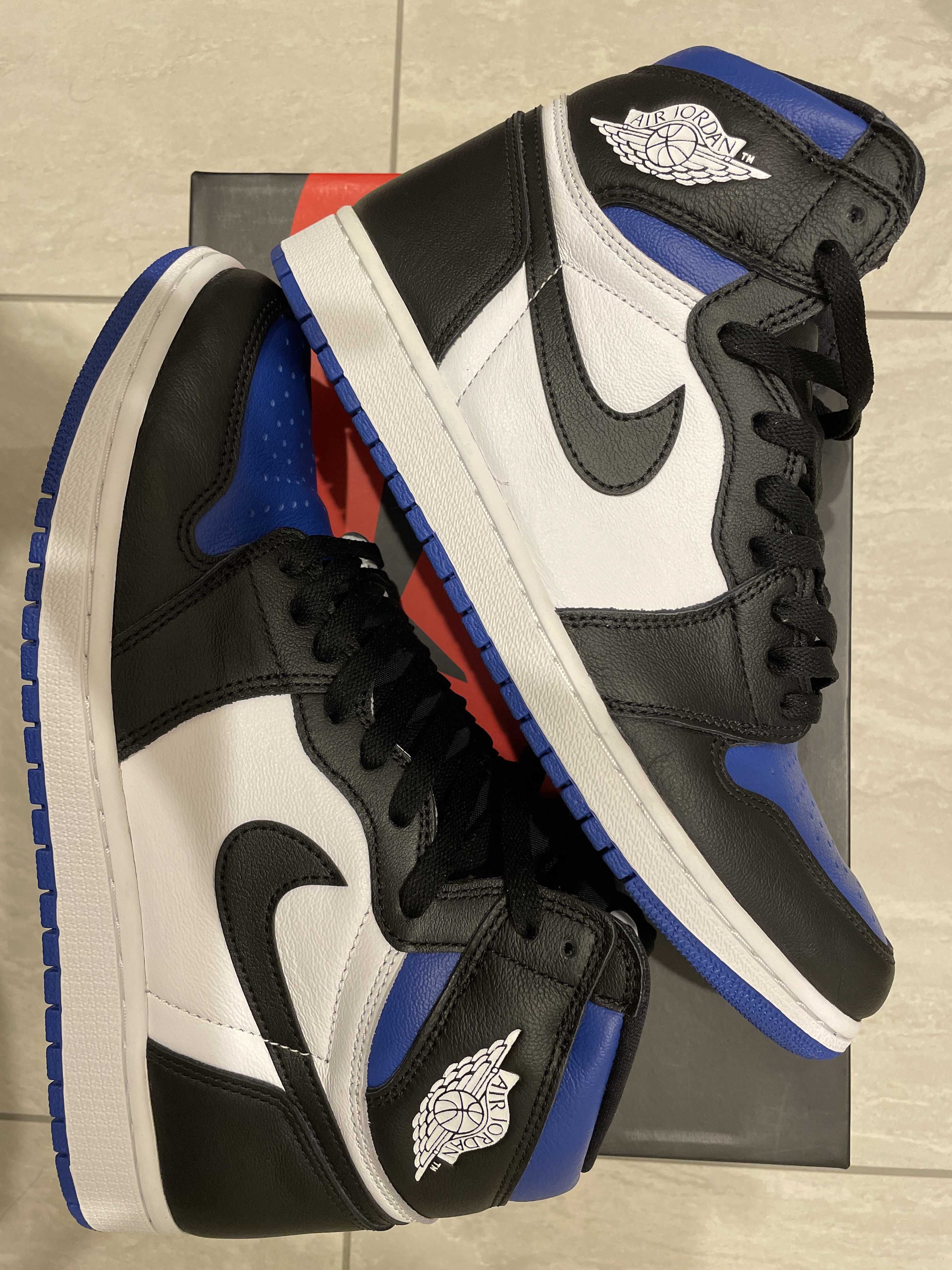Nike Air Jordan 1 Retro High OG "Royal Toe"(2020)