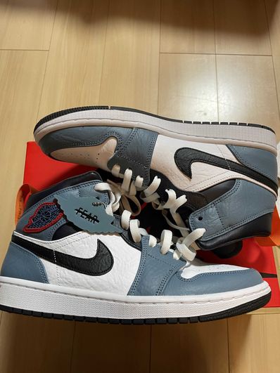 FACETASM × Nike Air Jordan 1 Mid "White/Navy"