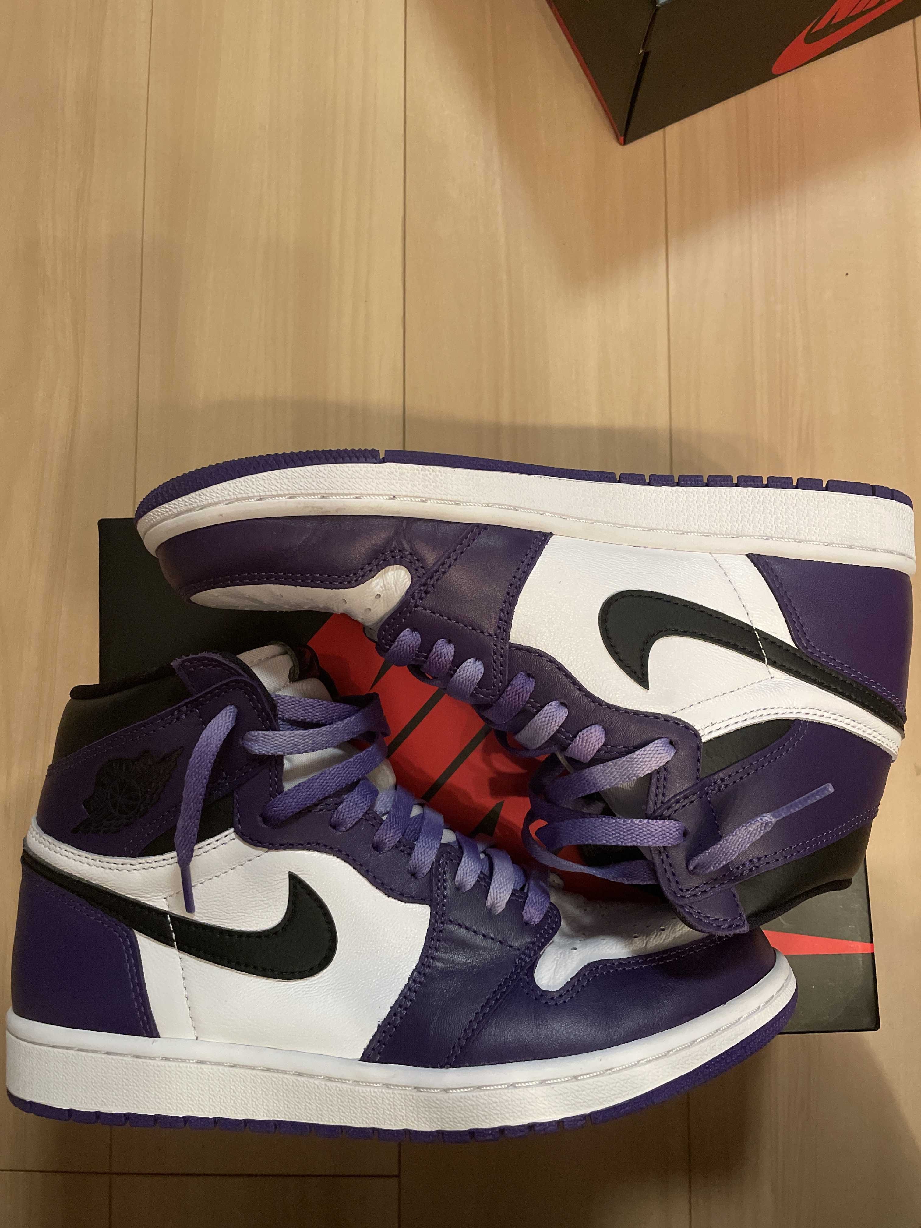 Nike Air Jordan 1 Retro High OG "Court Purple White/Black" (2020)   