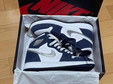 Nike GS Air Jordan 1 High OG CO.JP "Midnight Navy" (2020)(ブリーフケースなし)