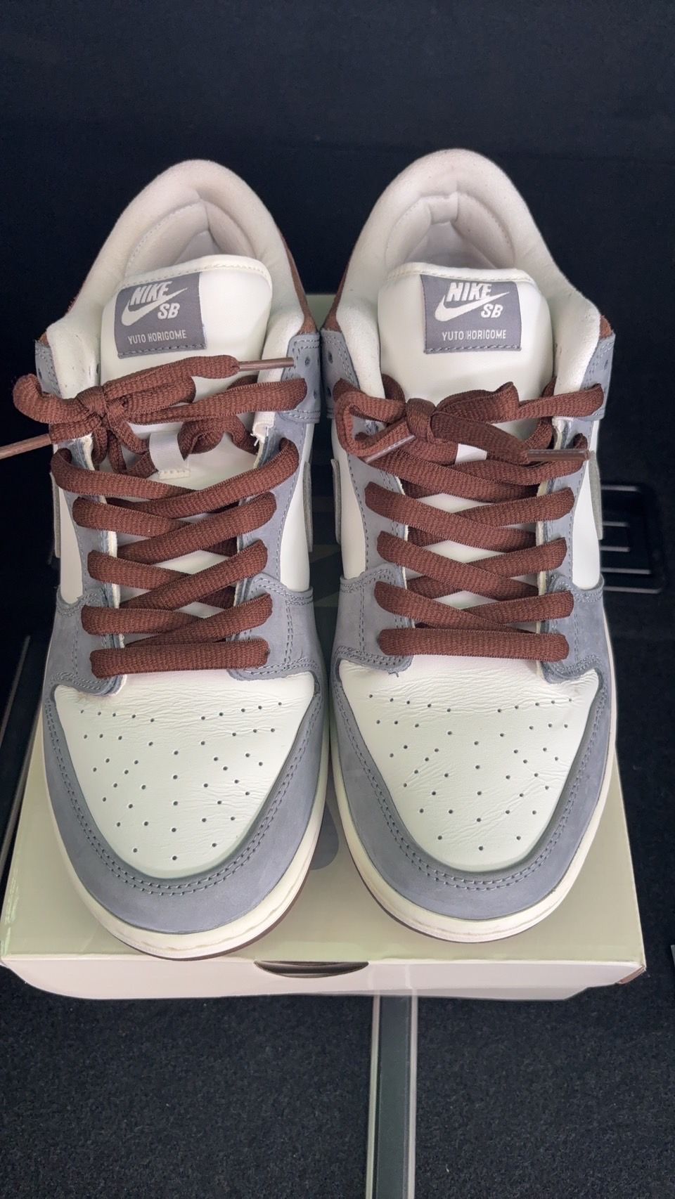 堀米 雄斗(Yuto Horigome) × Nike SB Dunk Low Pro QS "Wolf Grey"