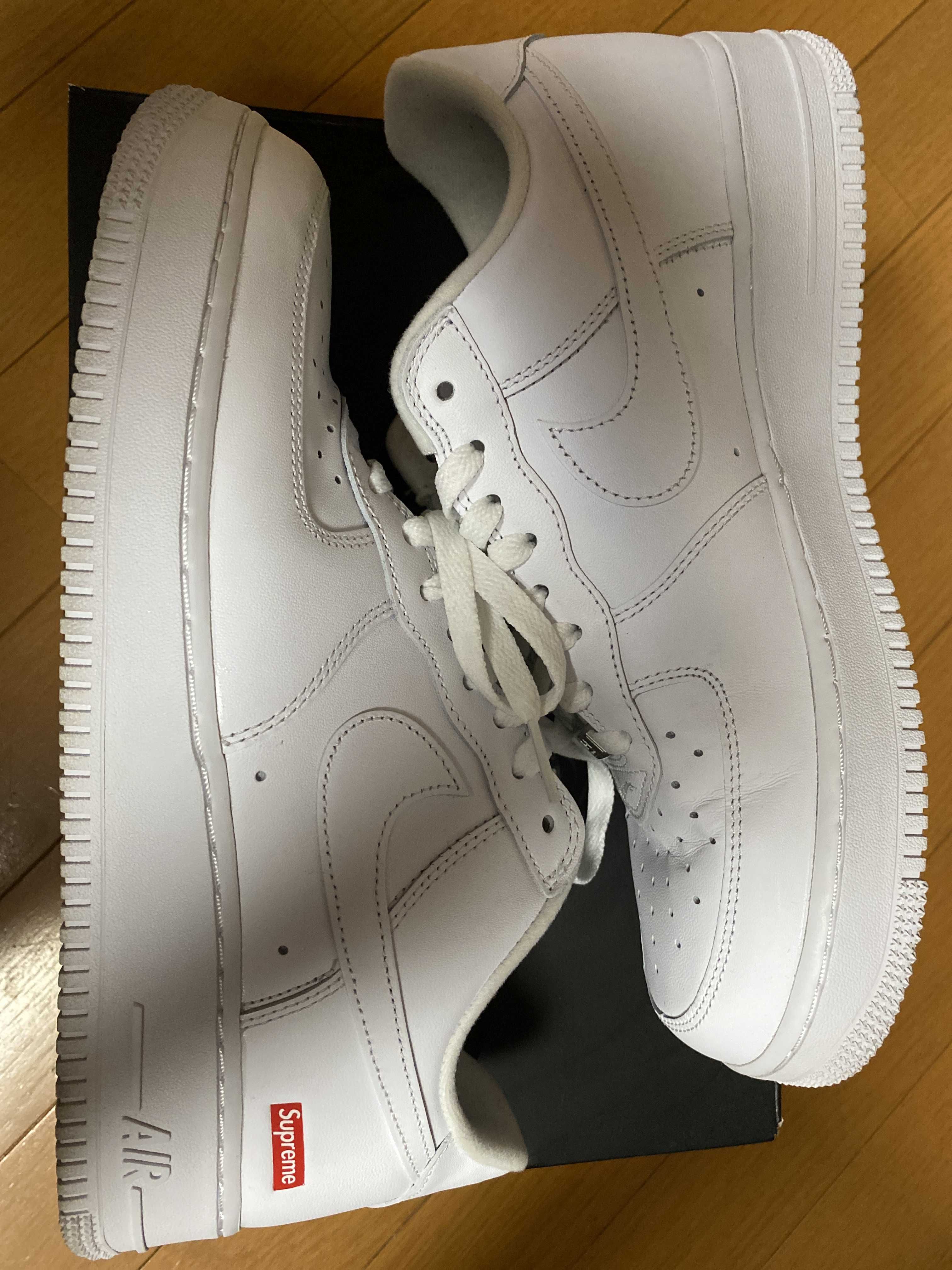 Supreme × Nike Air Force 1 Low "White"