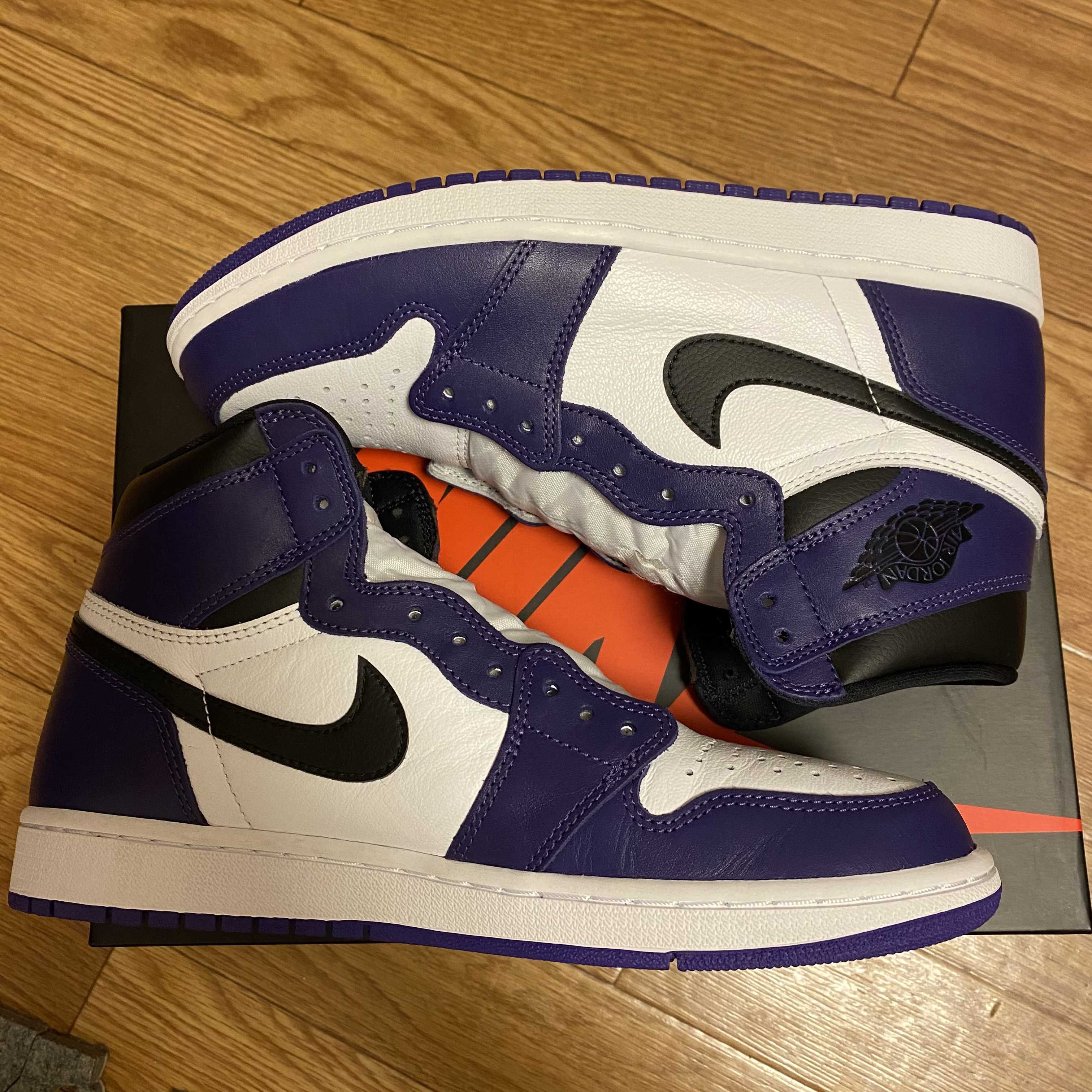 Nike Air Jordan 1 Retro High OG "Court Purple White/Black" (2020)