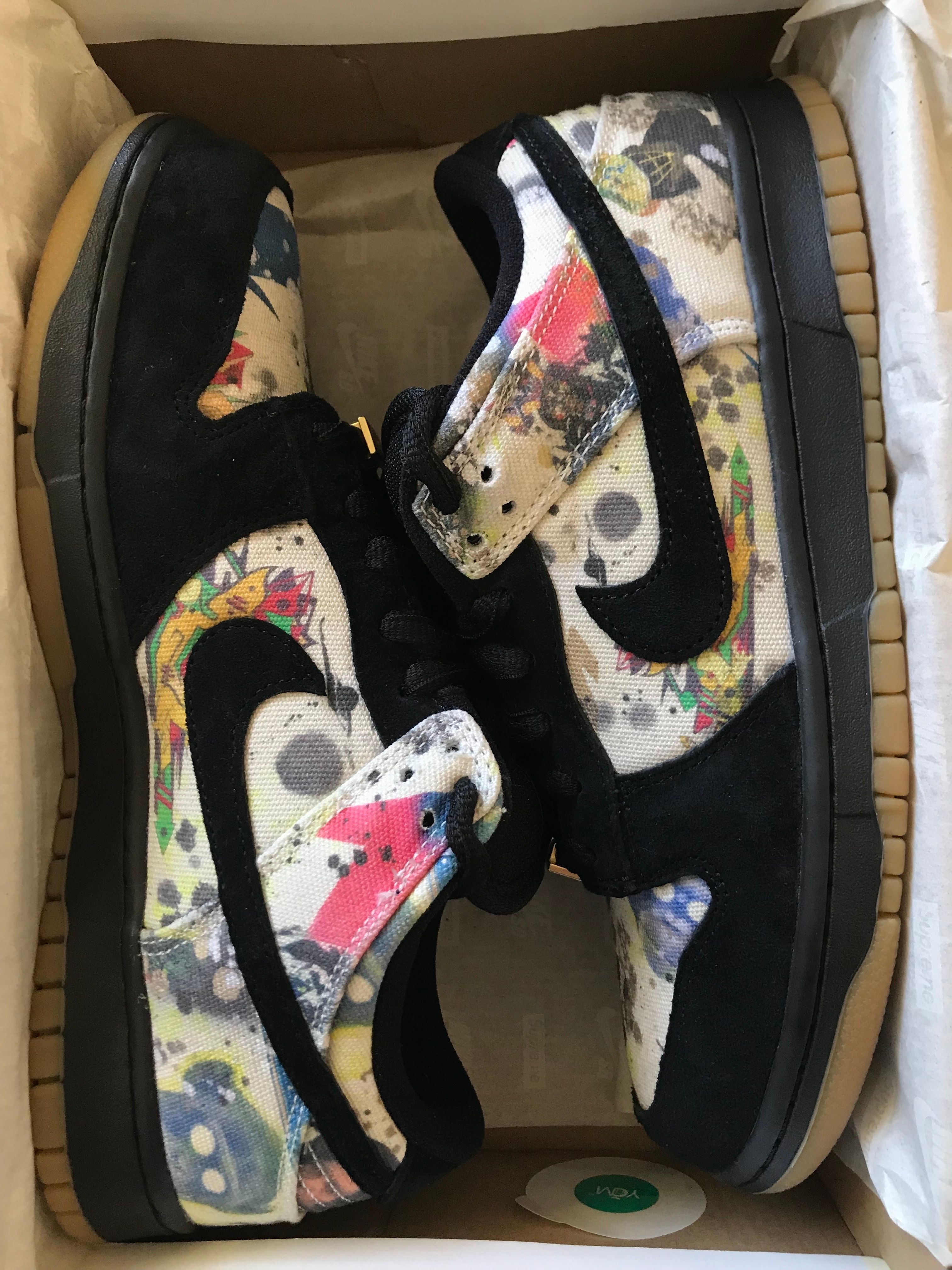 Supreme × Nike SB Dunk Low "Rammellzee"