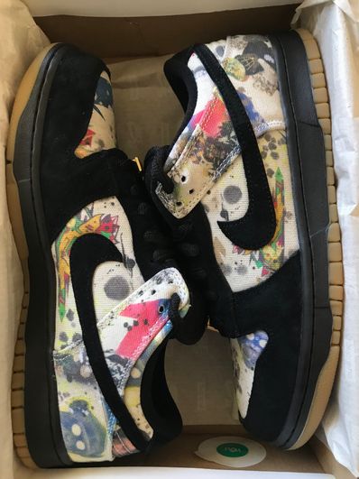 Supreme × Nike SB Dunk Low "Rammellzee"