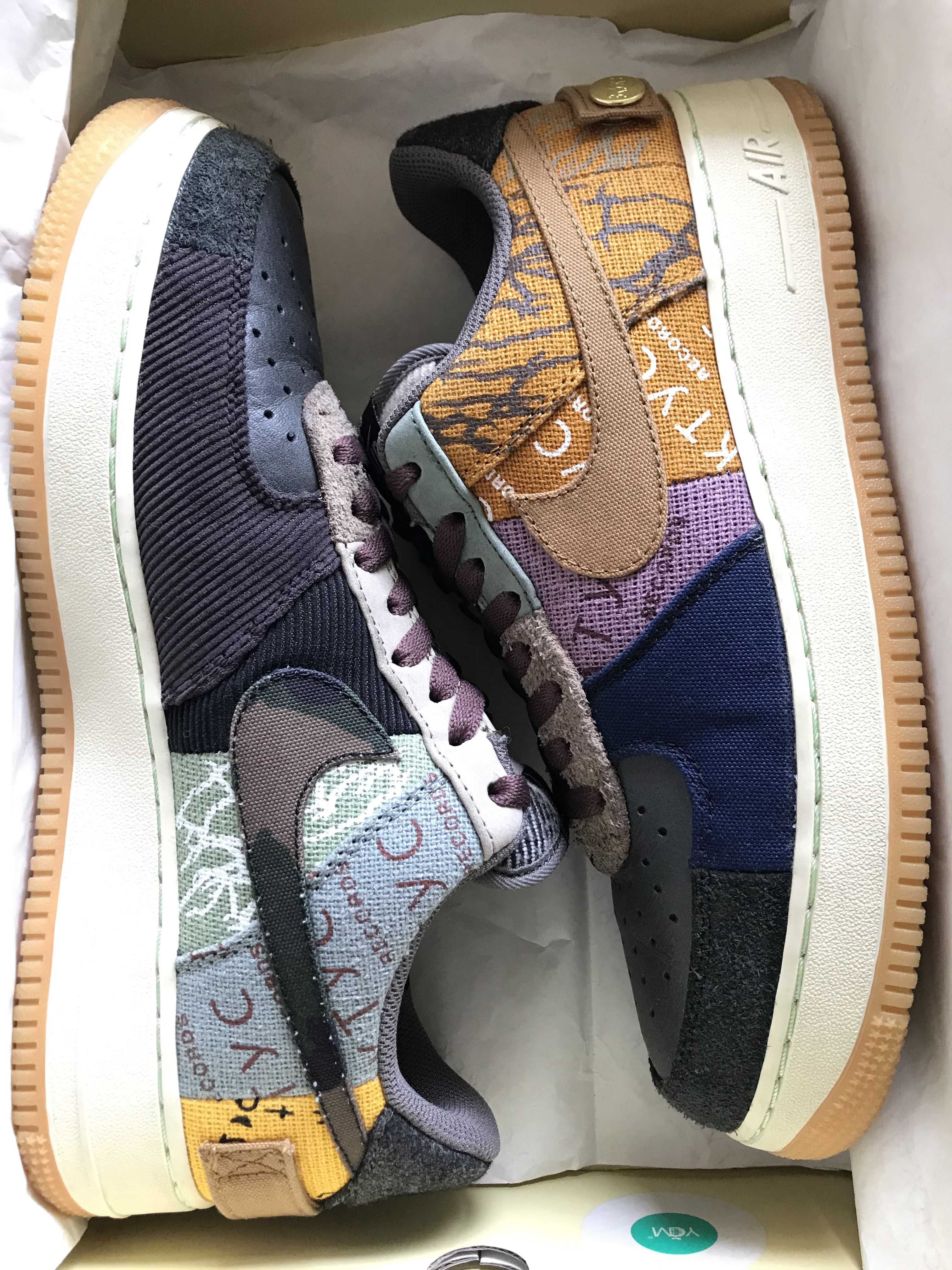 Travis Scott × Nike Air Force 1 Low Cactus Jack "Multi Color"