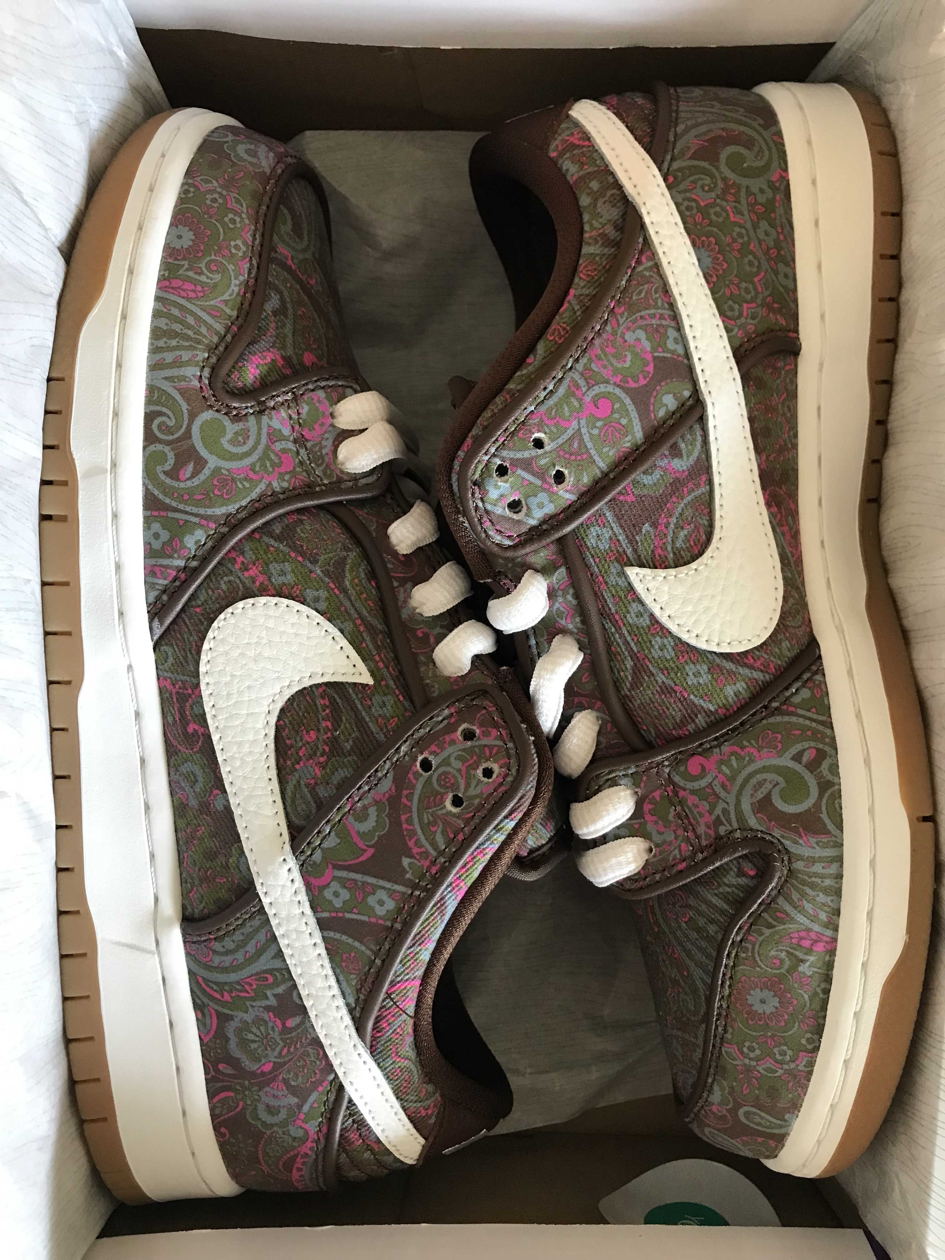 Nike SB Dunk Low PRM "Brown Paisley"