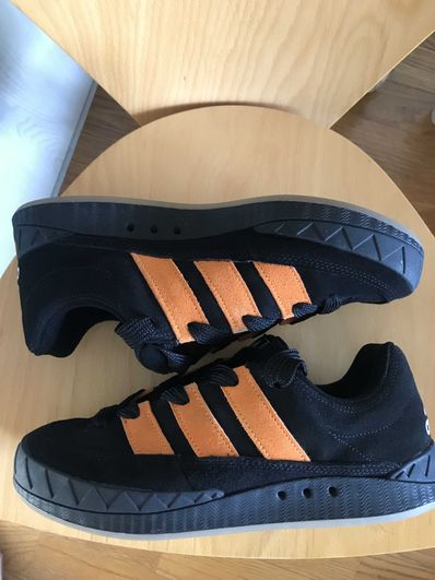 Jamal Smith × adidas Adimatic "Core Black/Orange Rush"
