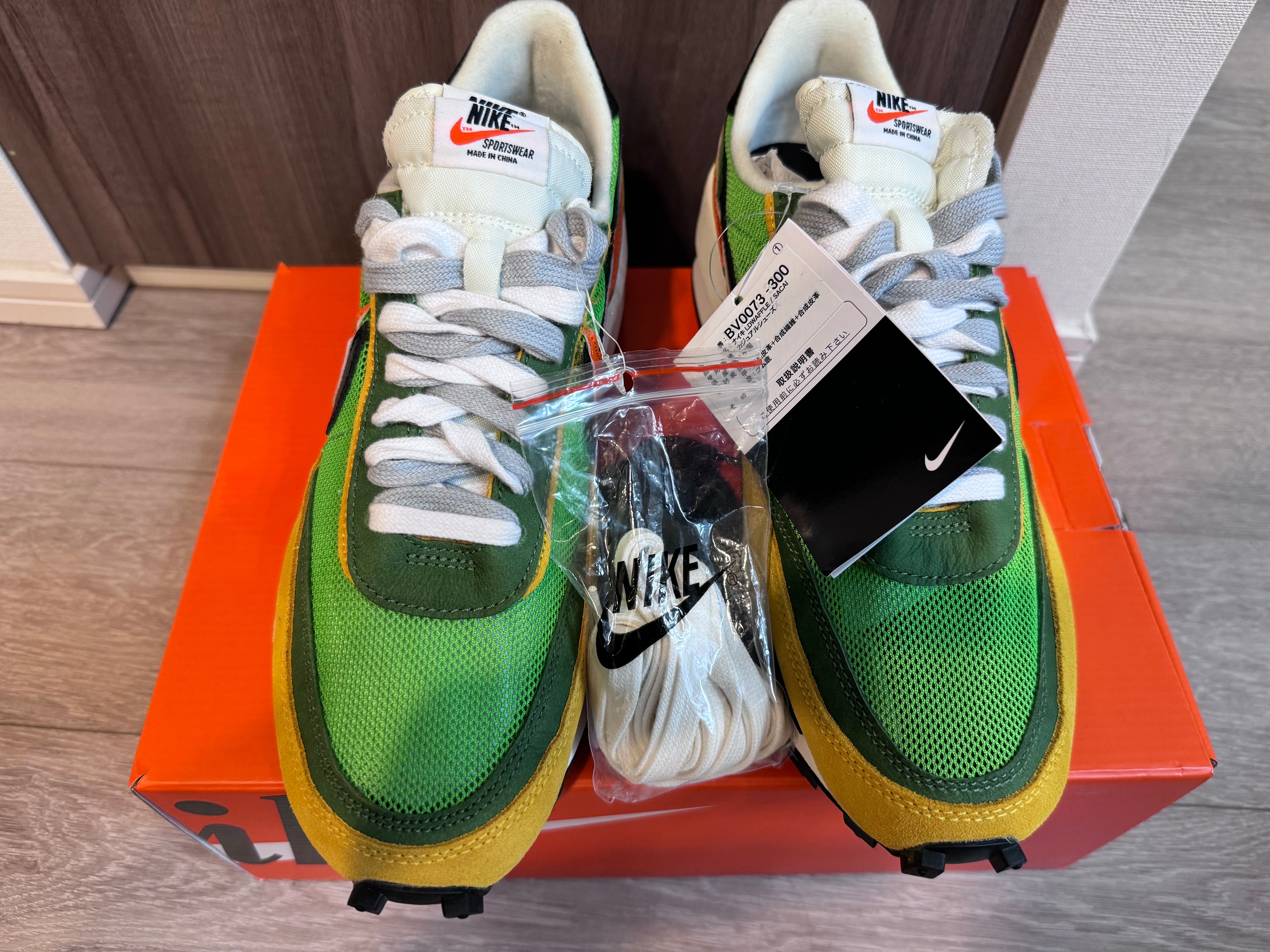 sacai × Nike LDV Waffle "Green"