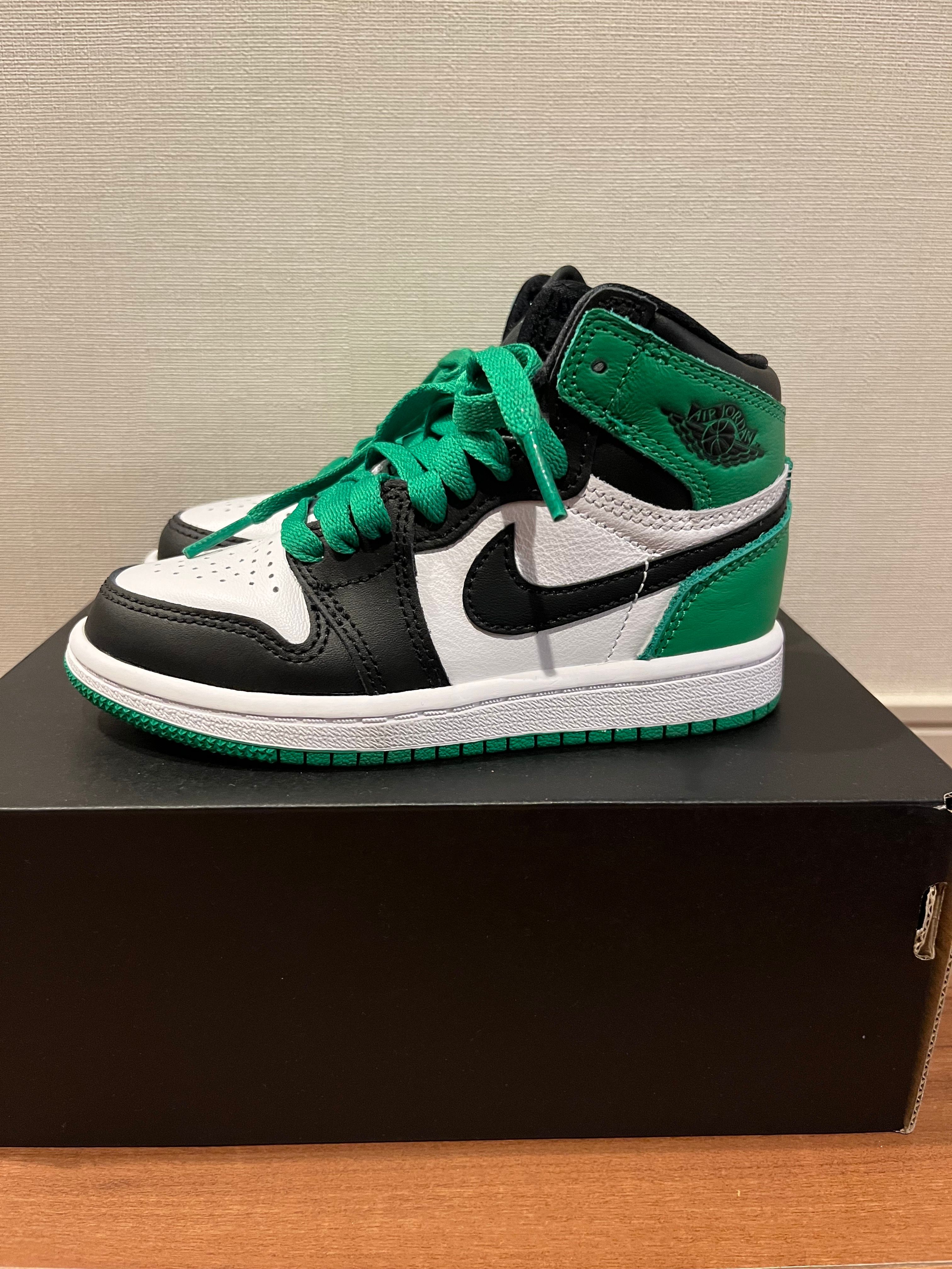 Nike PS Air Jordan 1 Retro High OG "Celtics/Black and Lucky Green" (2023)