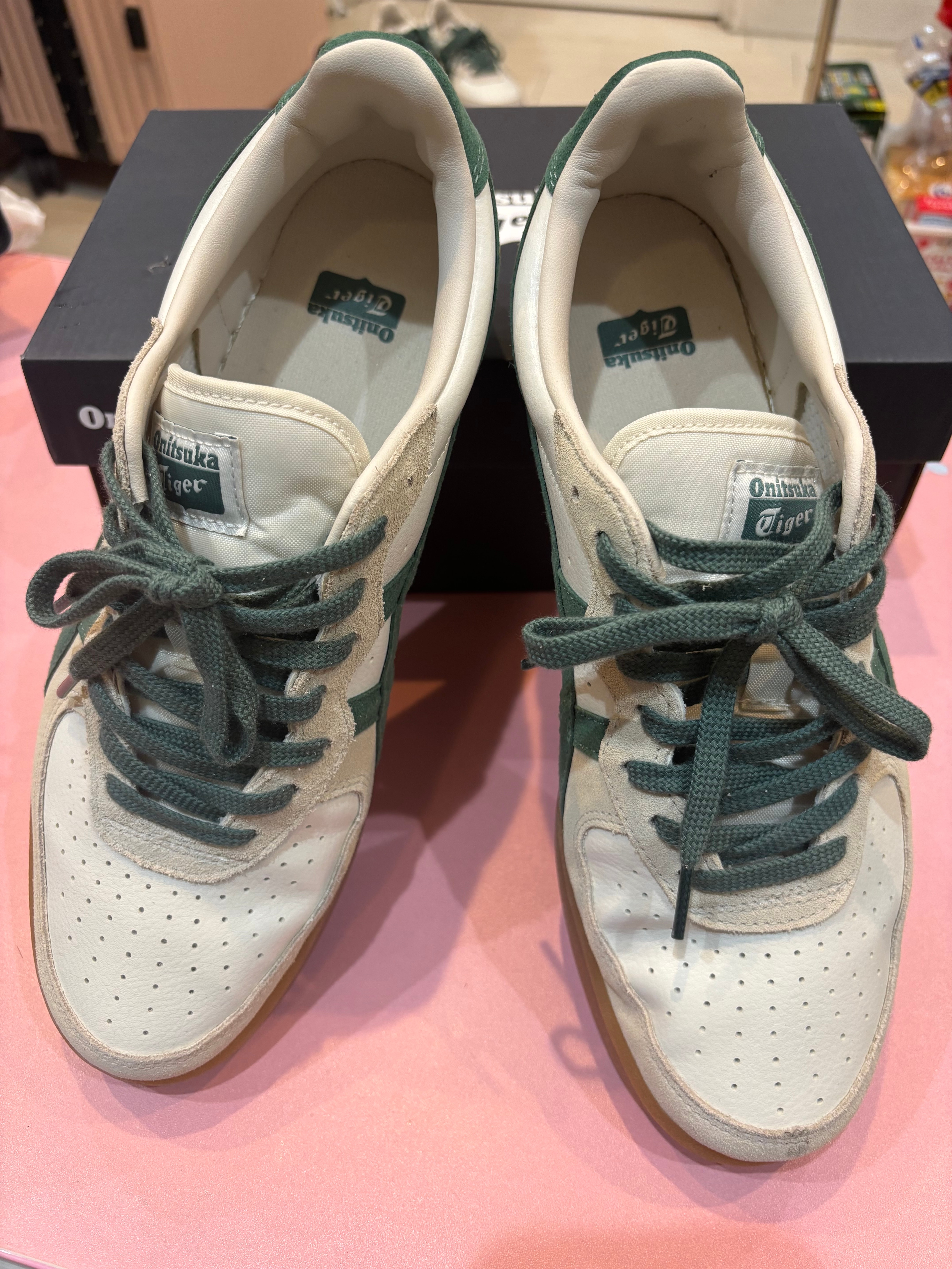 Onitsuka Tiger GSM "Cream/Hiking Green"