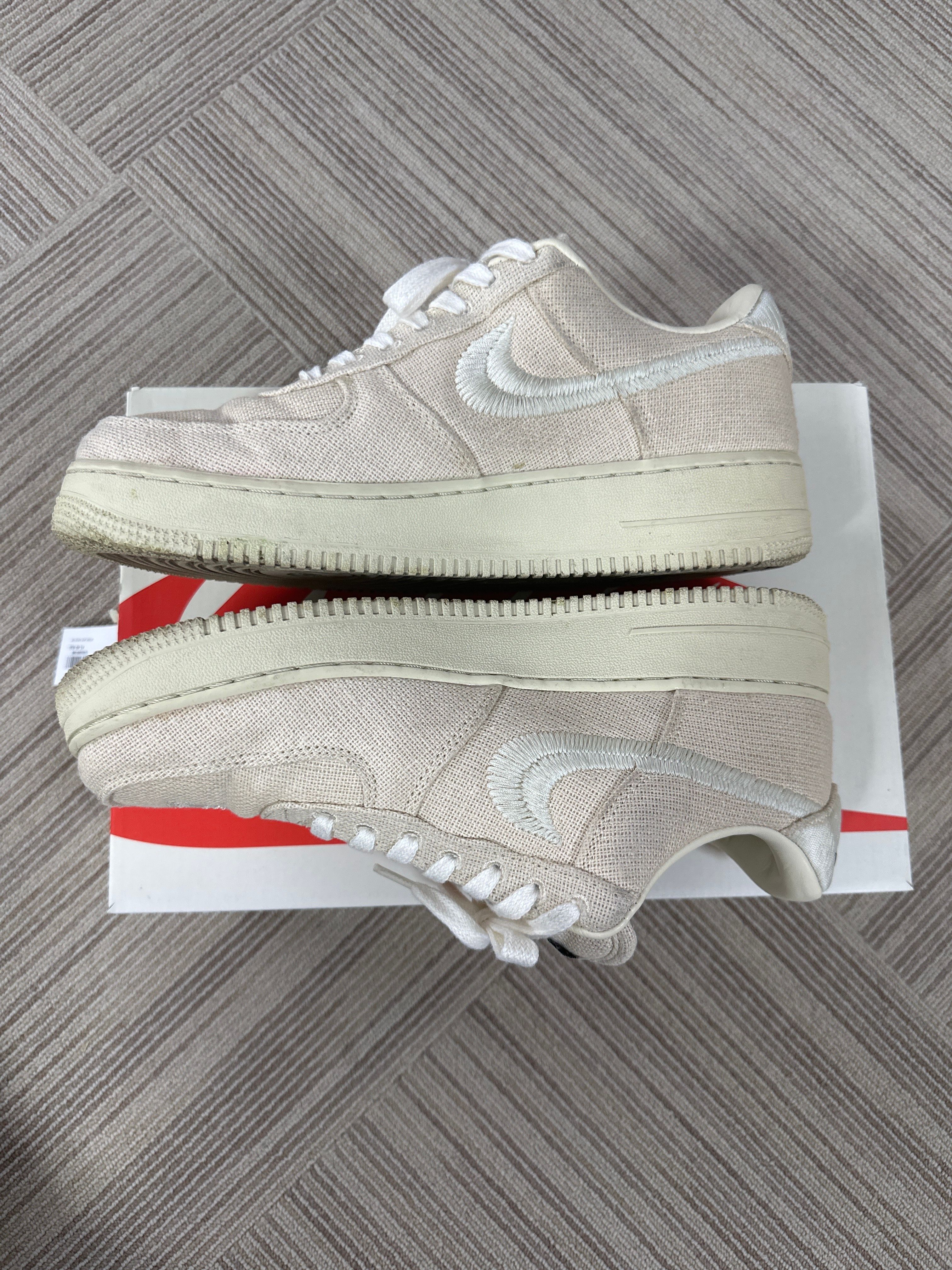 Stussy × Nike Air Force 1 Low "Fossil Stone"