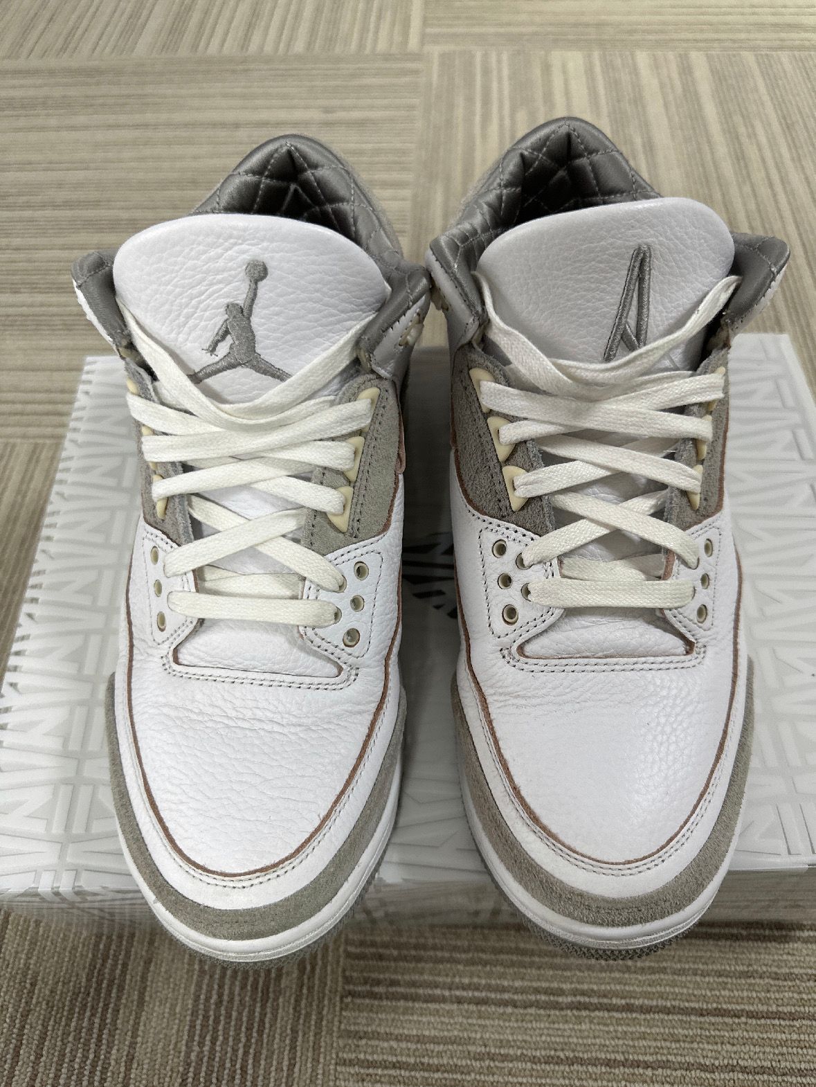 A Ma Maniere × Nike Women's Air Jordan 3 Retro SP "White/Medium Grey Violet Ore"