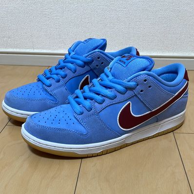 Nike SB Dunk Low Pro "Philadelphia Phillies/Valor Blue and Team Maroon"