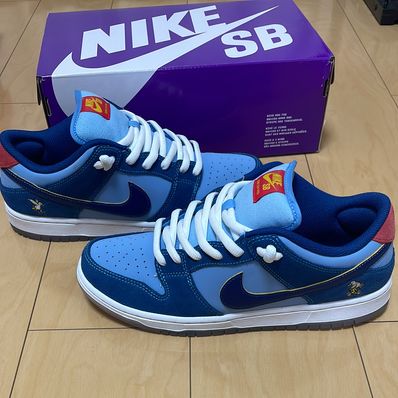 Why So Sad? × Nike SB Dunk Low "Coastal Blue/Speed Yellow-University Red"