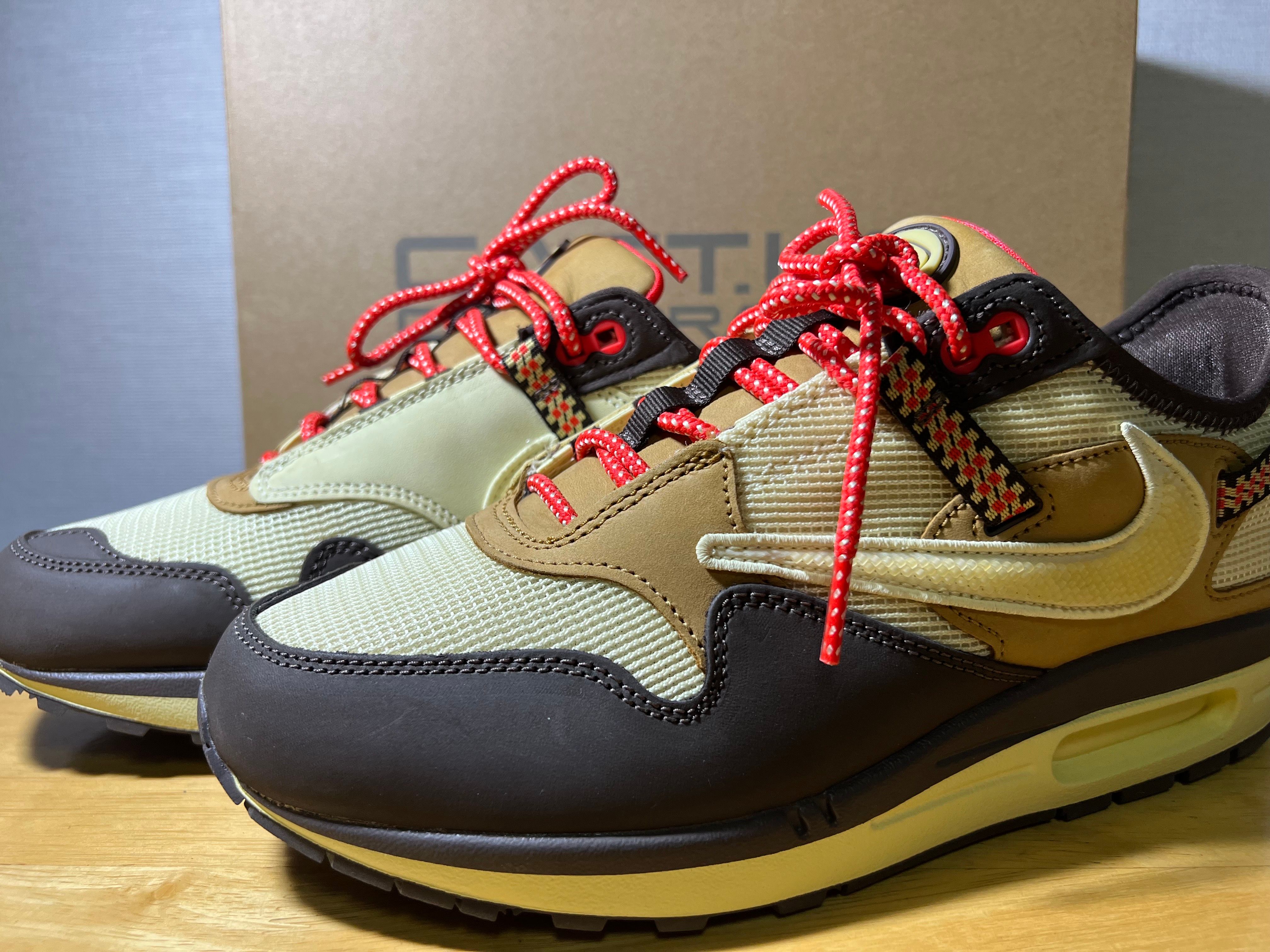 Travis Scott × Nike Air Max 1 "CACT.US Brown"