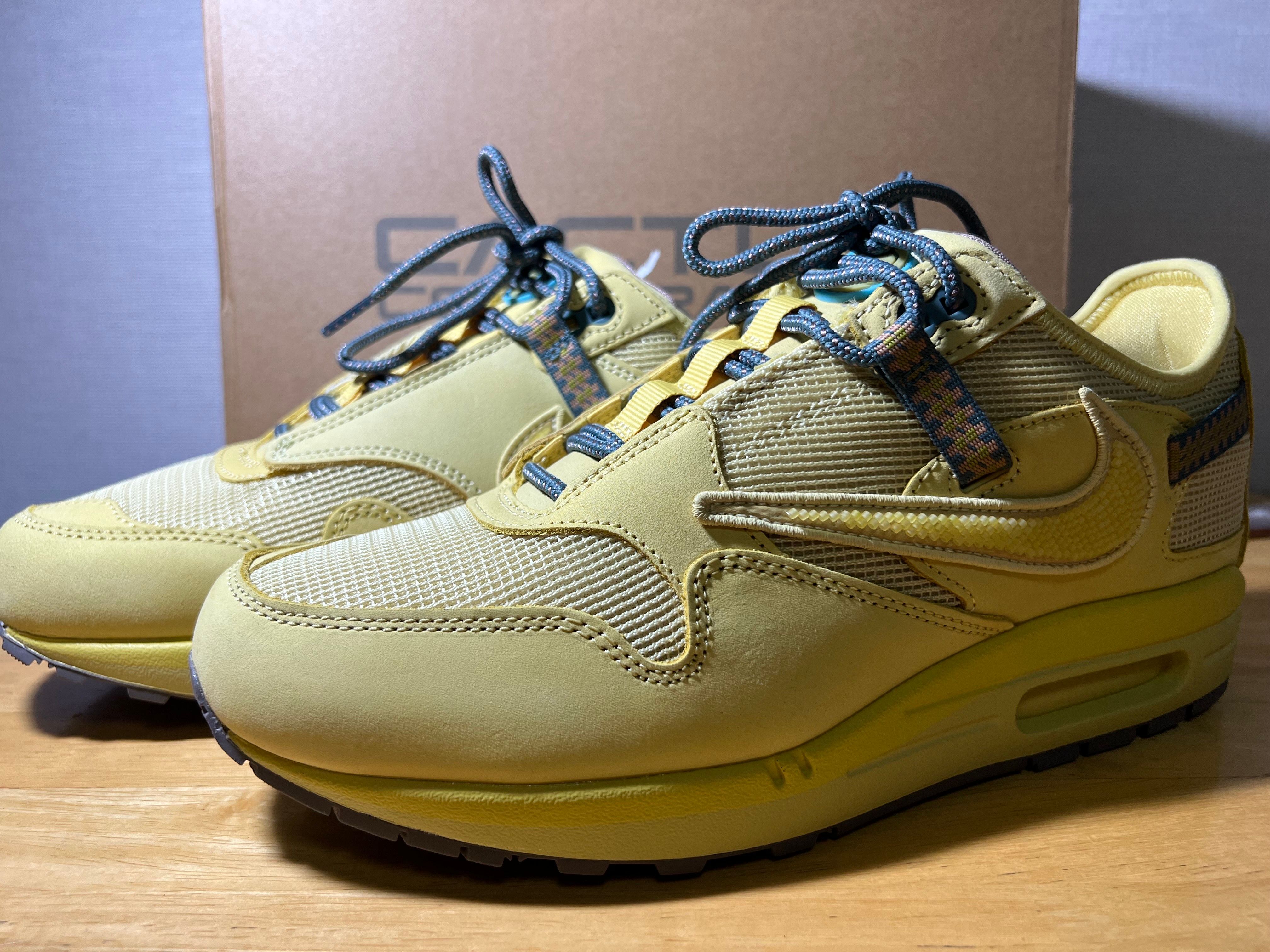 Travis Scott × Nike Air Max 1 "CACT.US Gold"
