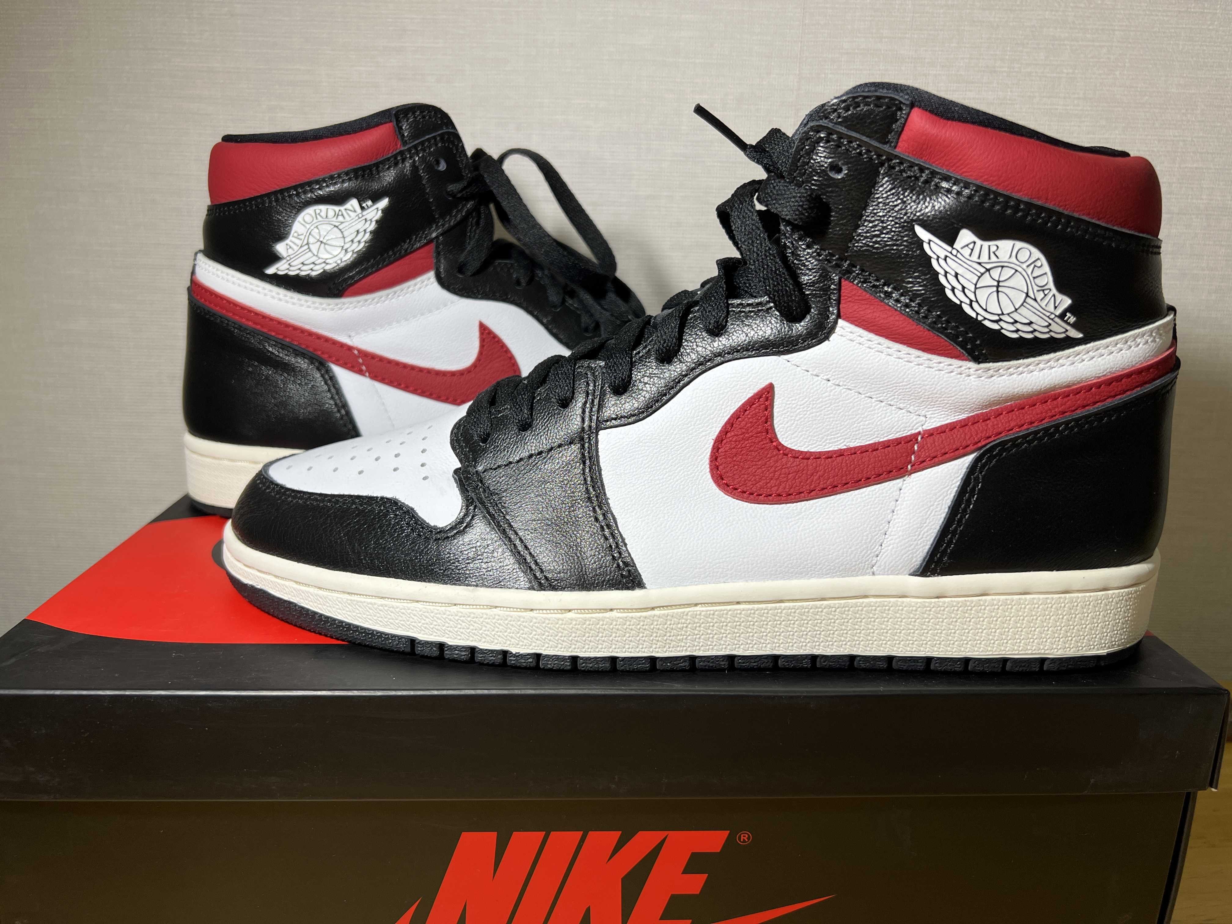 Nike Air Jordan 1 Retro High "Black/White/Sail/Gym Red"    