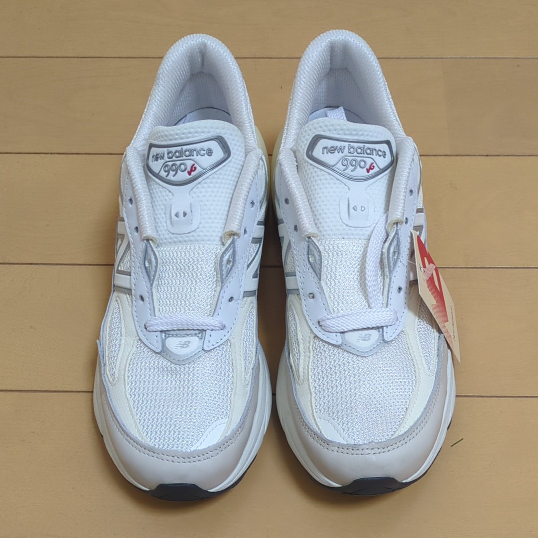 ニューバランス 990V6 "ホワイト/シーソルト"