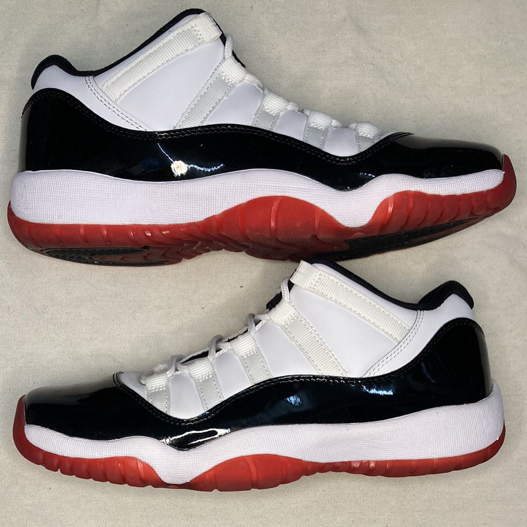 NIKE AIR JORDAN11 LOW GS "GYM RED"