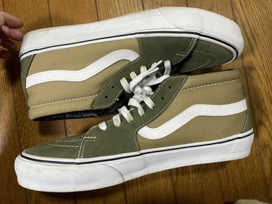 JJJJound × Vans Sk8-Mid "Green"