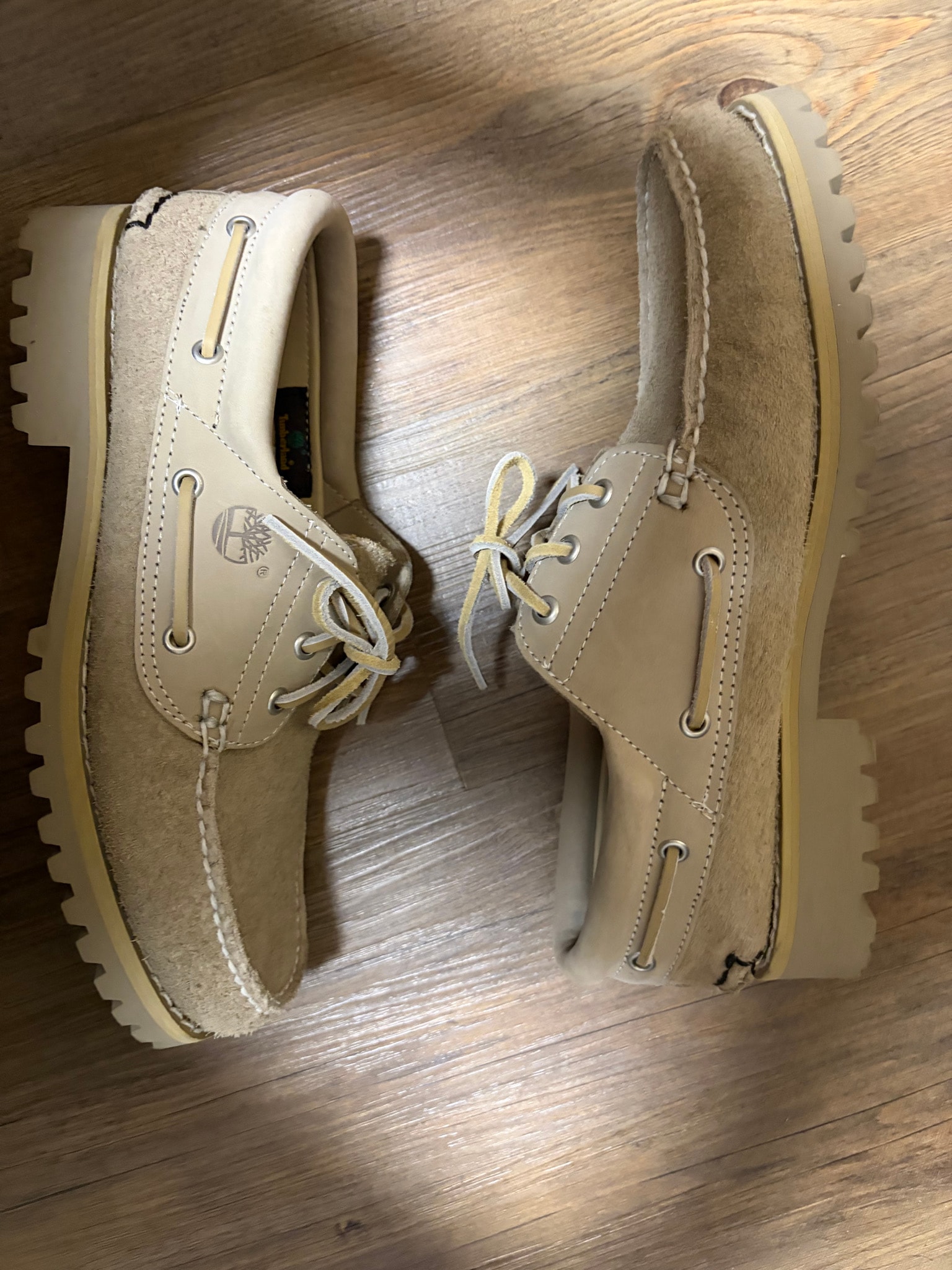 nonnative × Timberland 3 Eye Classic Lug "Taupe"