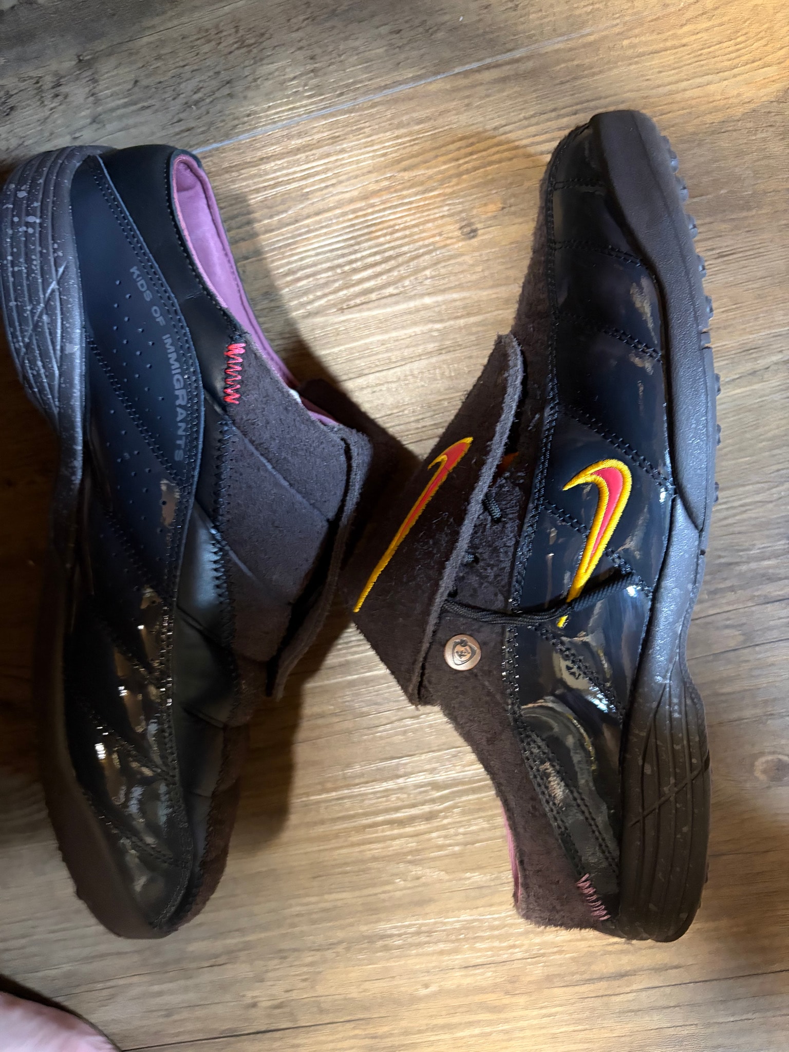 Kids of Immigrants × Nike T90 Mule "Velvet Brown"