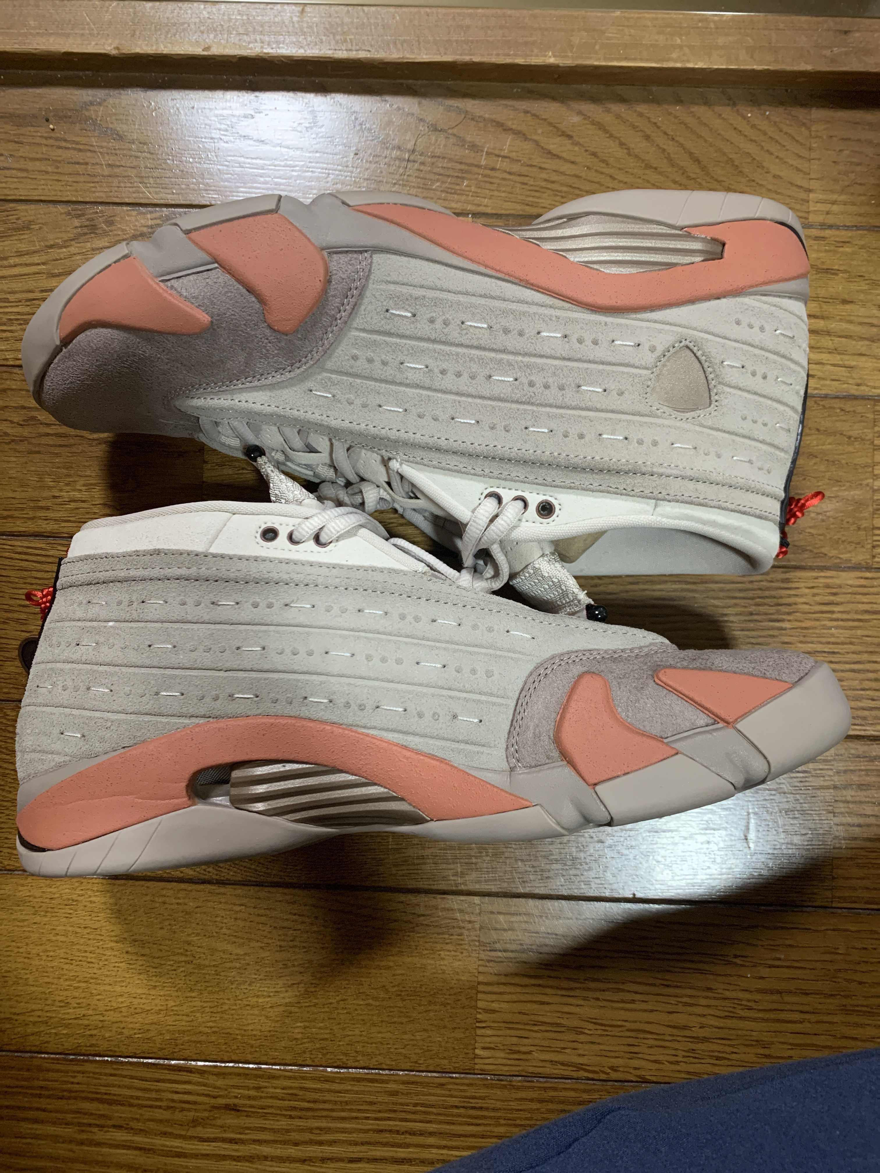 Clot × Nike Air Jordan 14 Low "Brown"