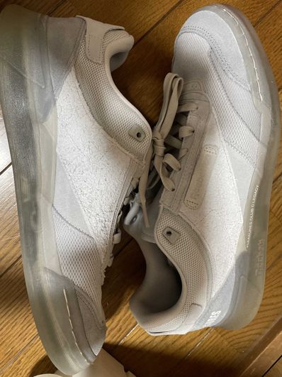 Pleasures × Reebok Club C Legacy "Pure Grey"